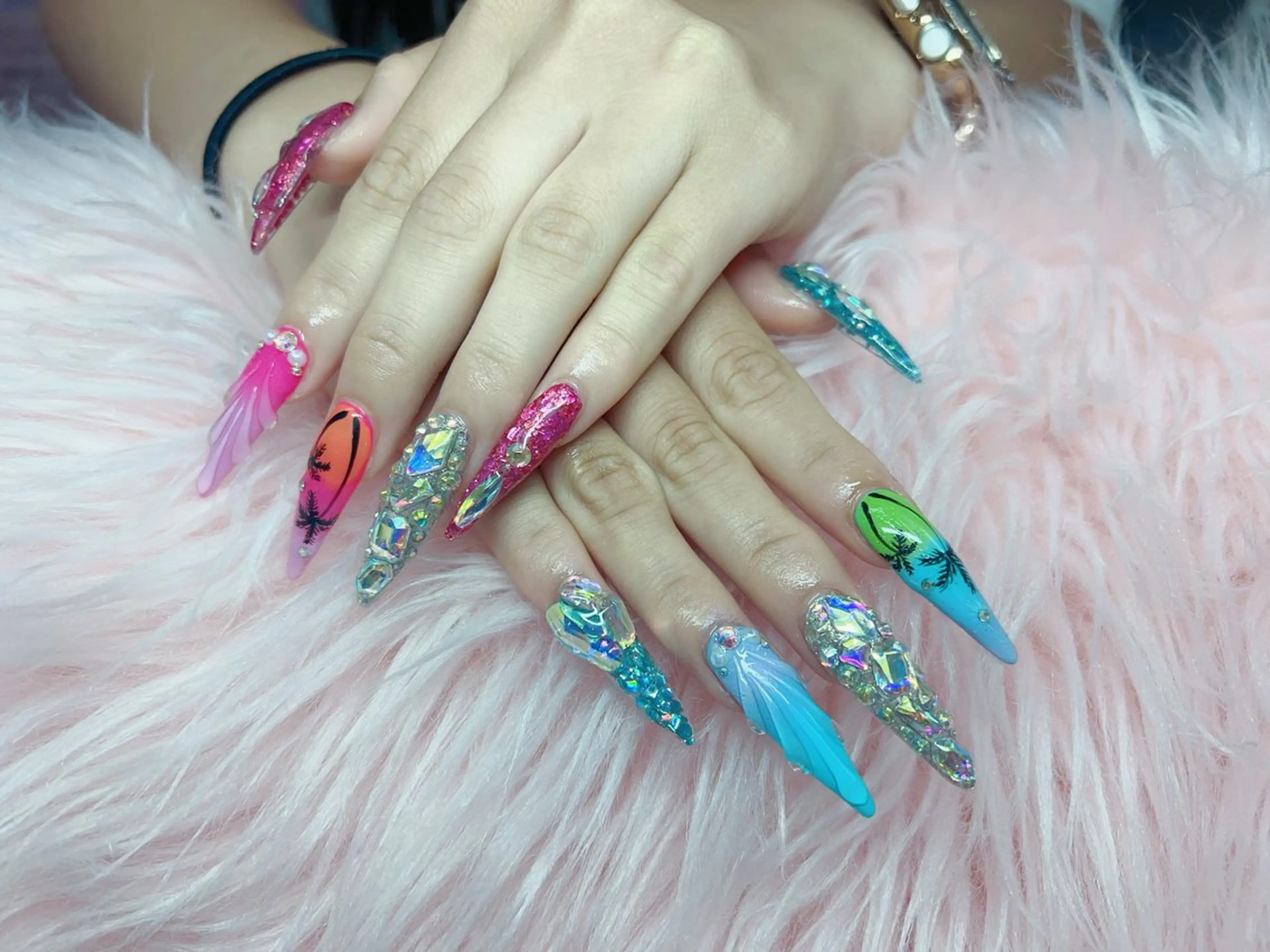 ネイル ハンドネイル 💜MIYA nail川崎店のネイルデザイン
