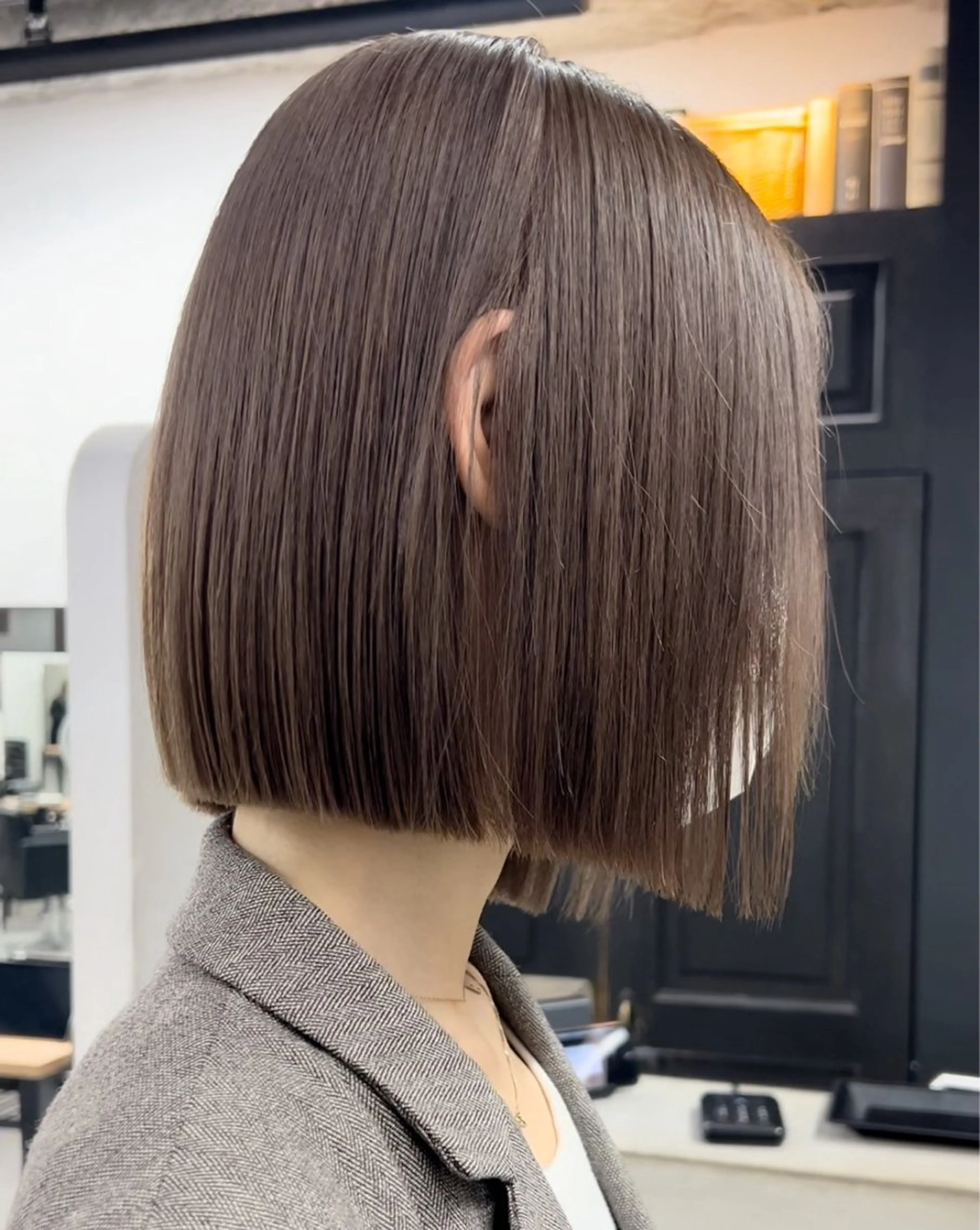 ショート カラー 🫐寒色系カラー 🫐ヤマナカリリカのヘアスタイル