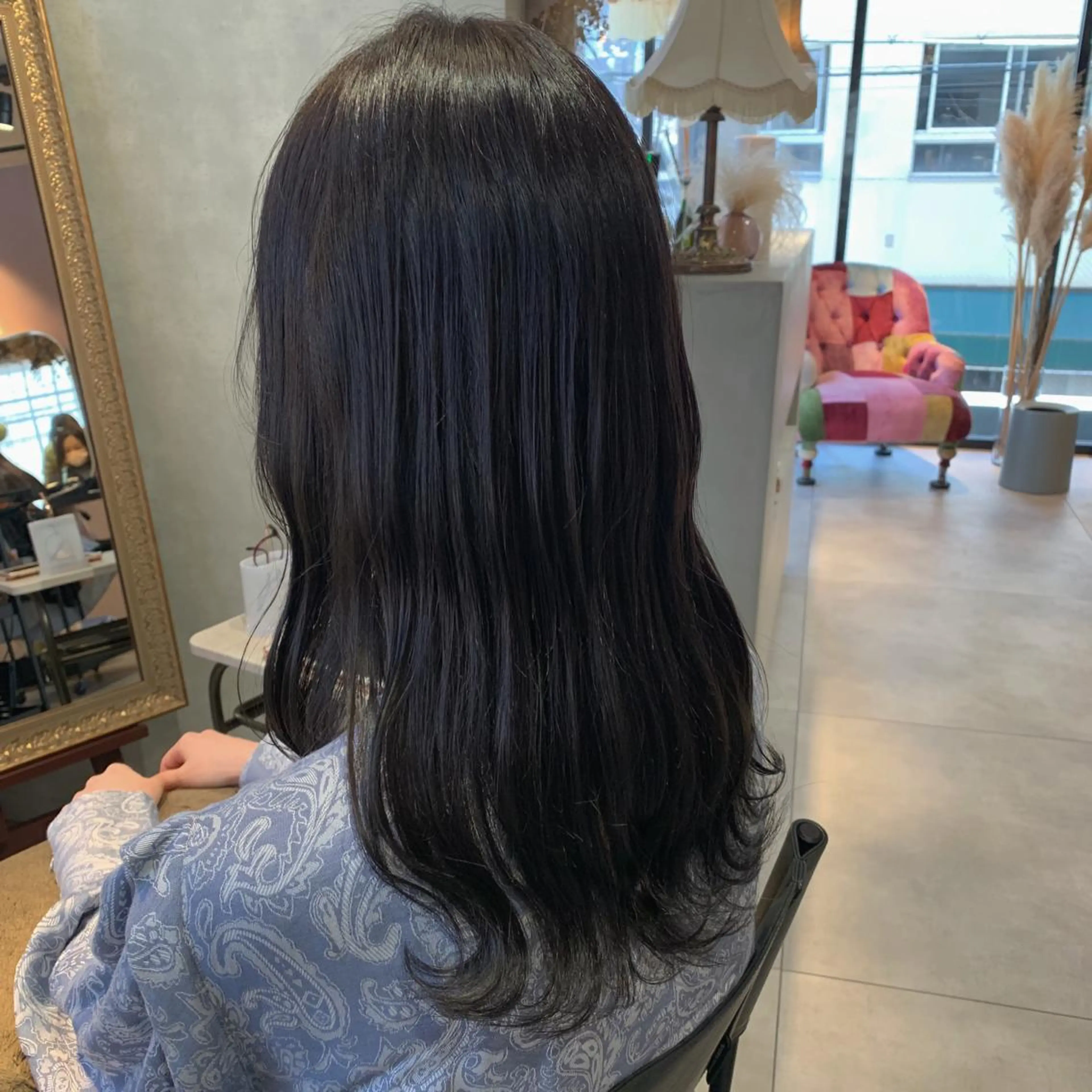 ロング カラー SALOWIN京都河原町suite店所属・うる艶カラー／ 髪質改善／arisaのヘアスタイル