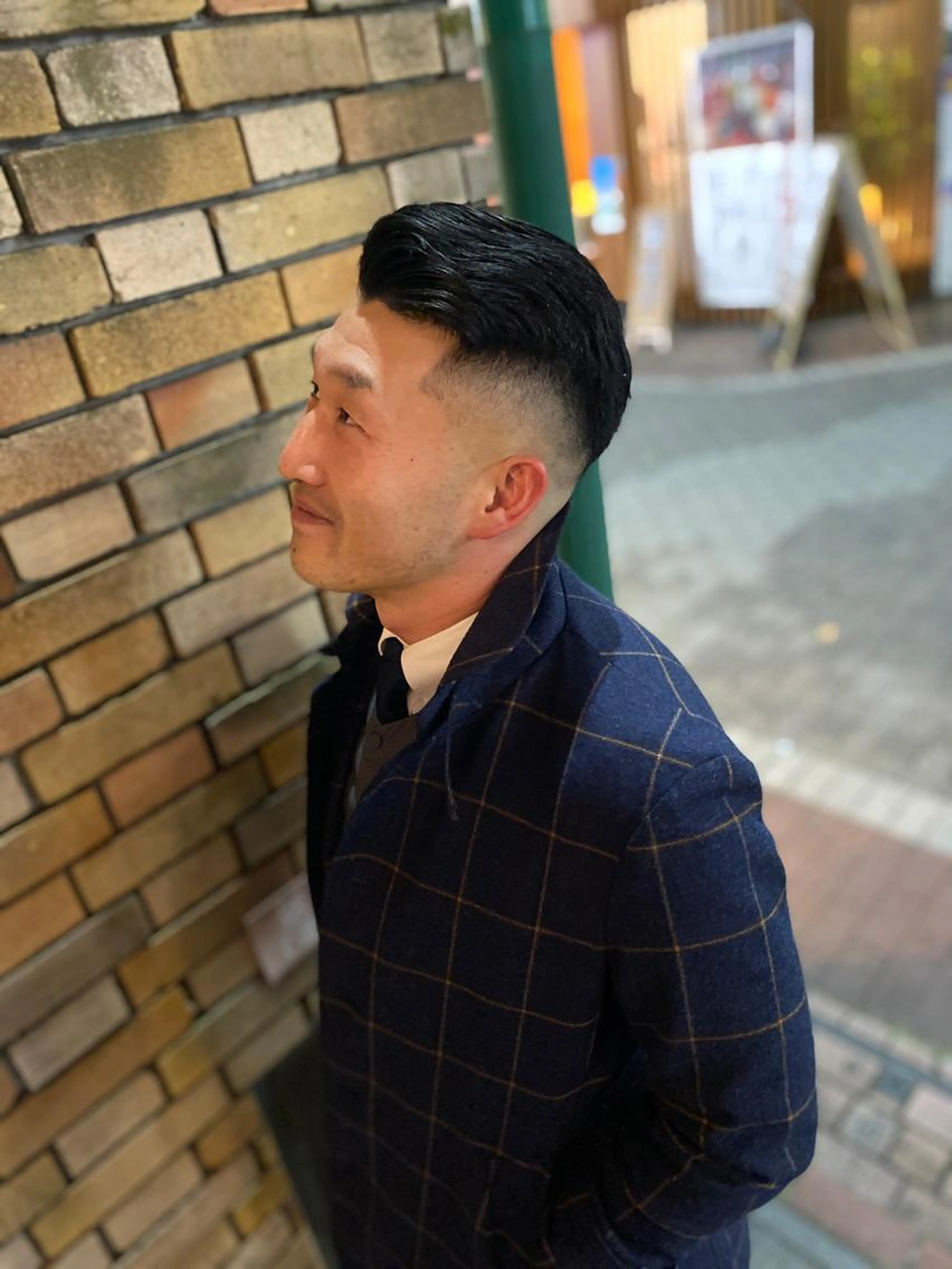 ✨撮影モデル特典眉毛デザインプレゼント✨💈カット、ヘッドスパ(20分)、眉毛デザイン、ブロー💈の写真