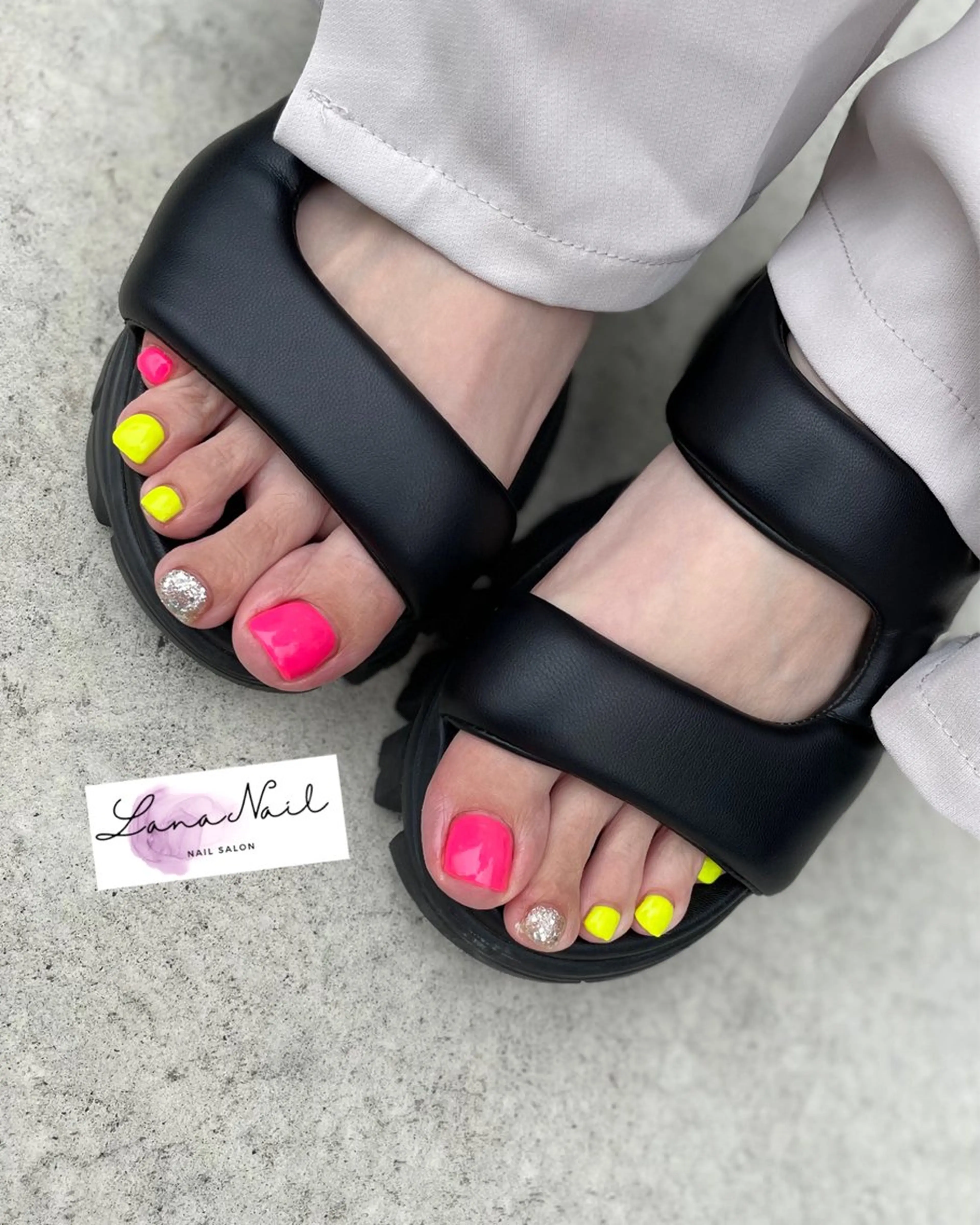 ネイル フットネイル Lana Nailのネイルデザイン