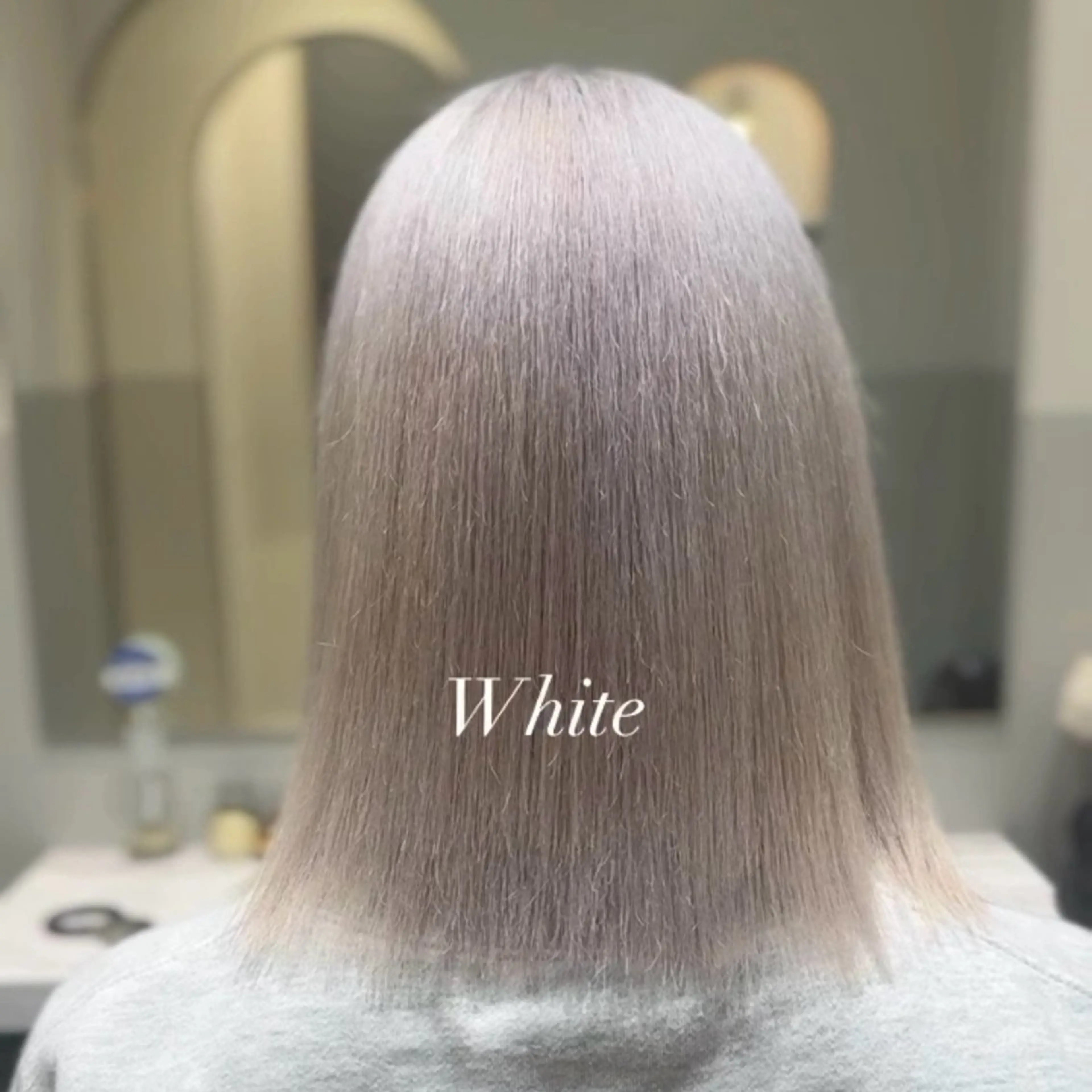 ミディアム カラー ヘアアレンジ ヘアカラー トリートメント 🫧新宿 髪質改善 /サスケ🫧のヘアスタイル