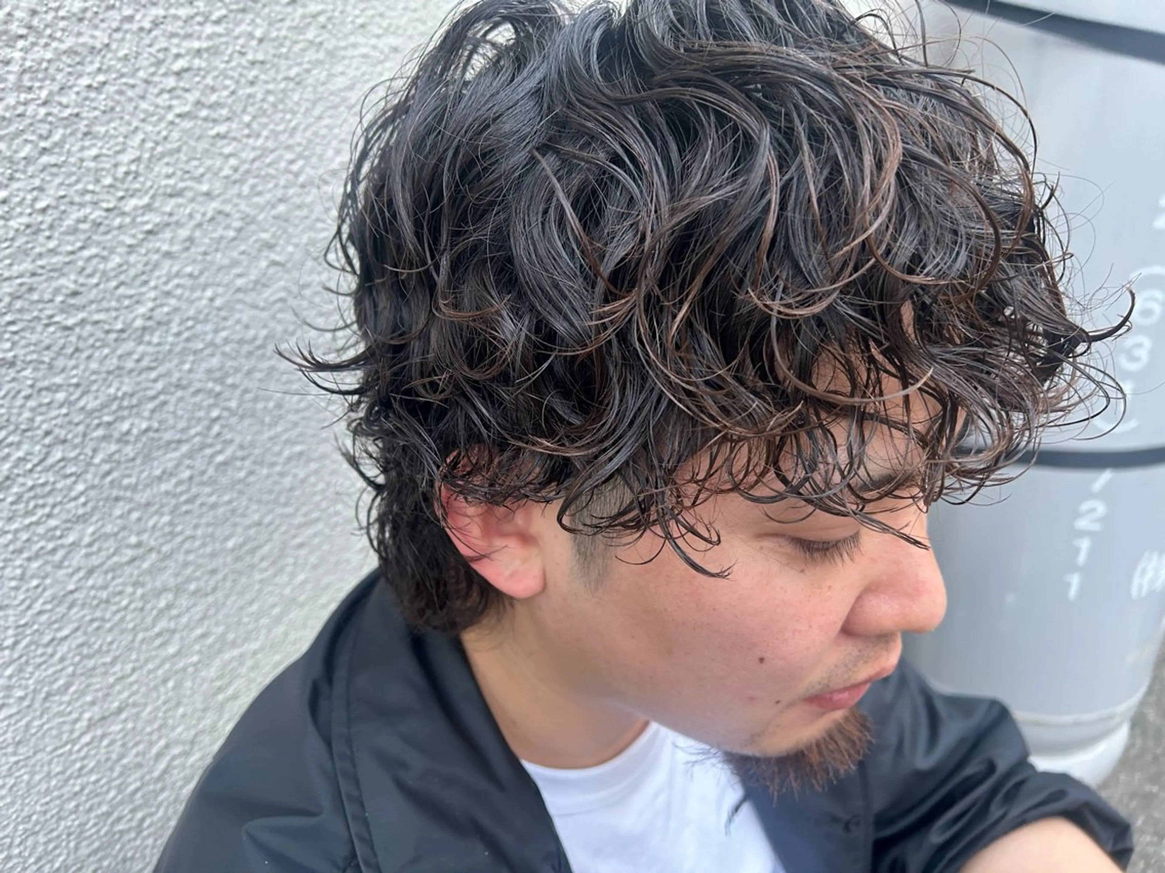パーマ パーマ lafit すずのヘアスタイル