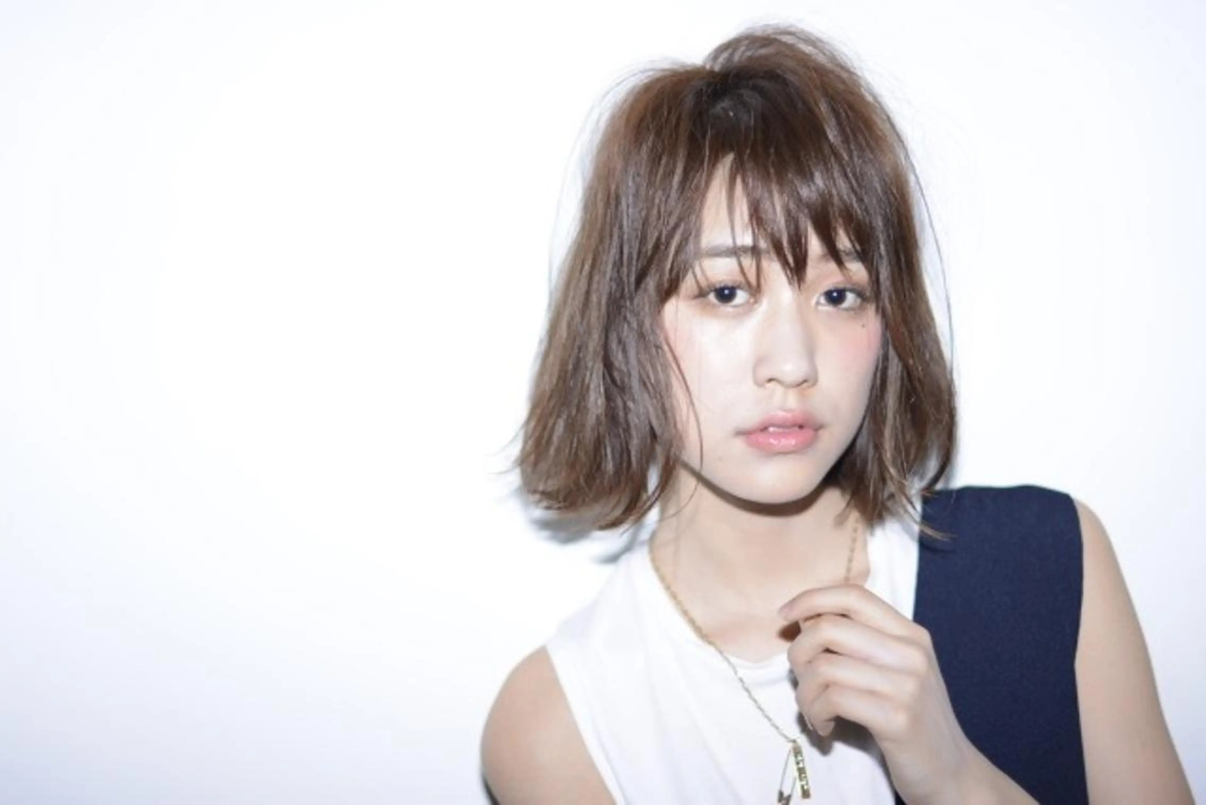 ミディアム カラー ヘアカラー トリートメント 店長 佐藤のヘアスタイル