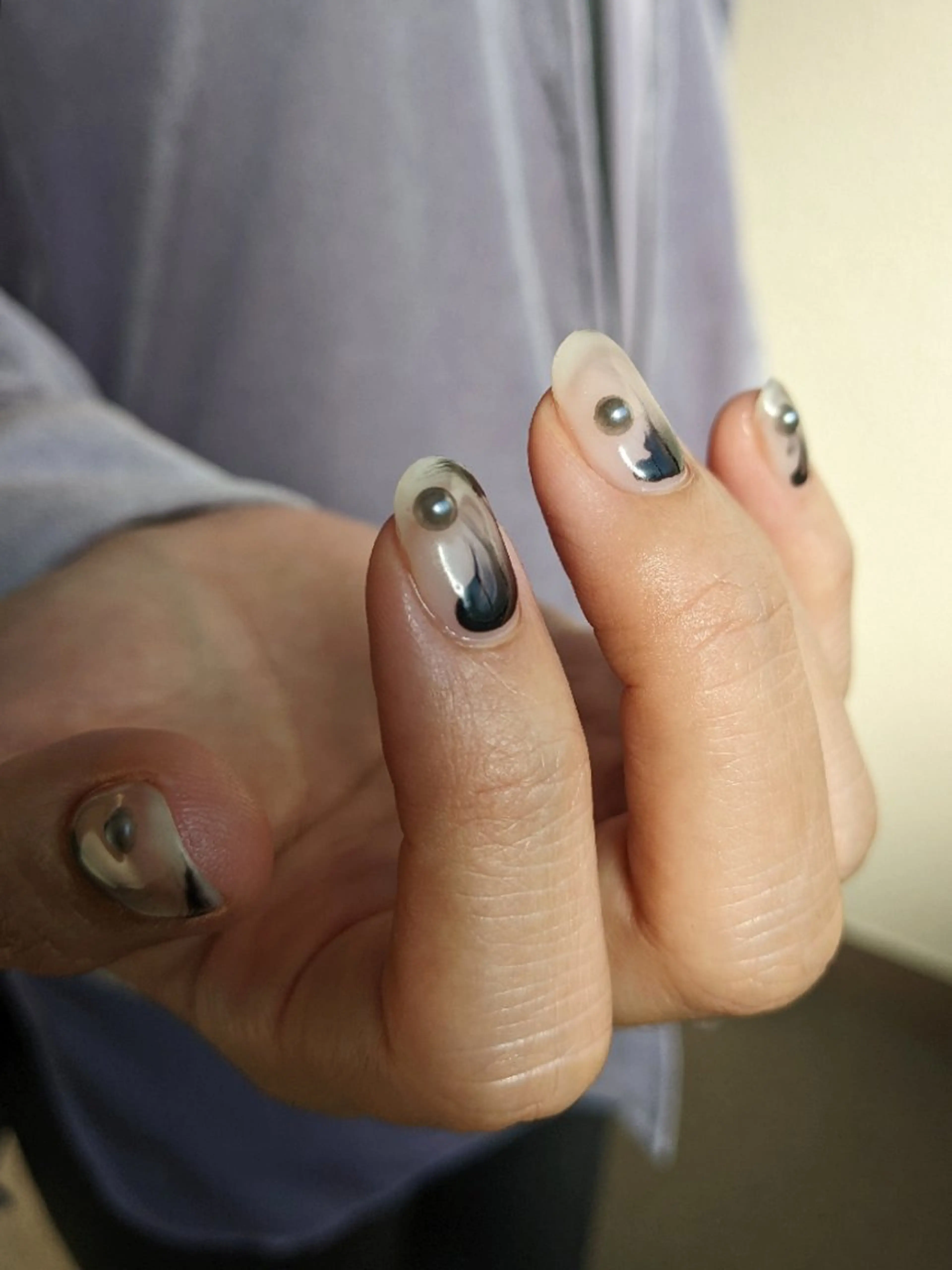 ネイル ニュアンスネイル ハンドネイル LuN Nail Design Salon所属・Y Chisaのネイルデザイン