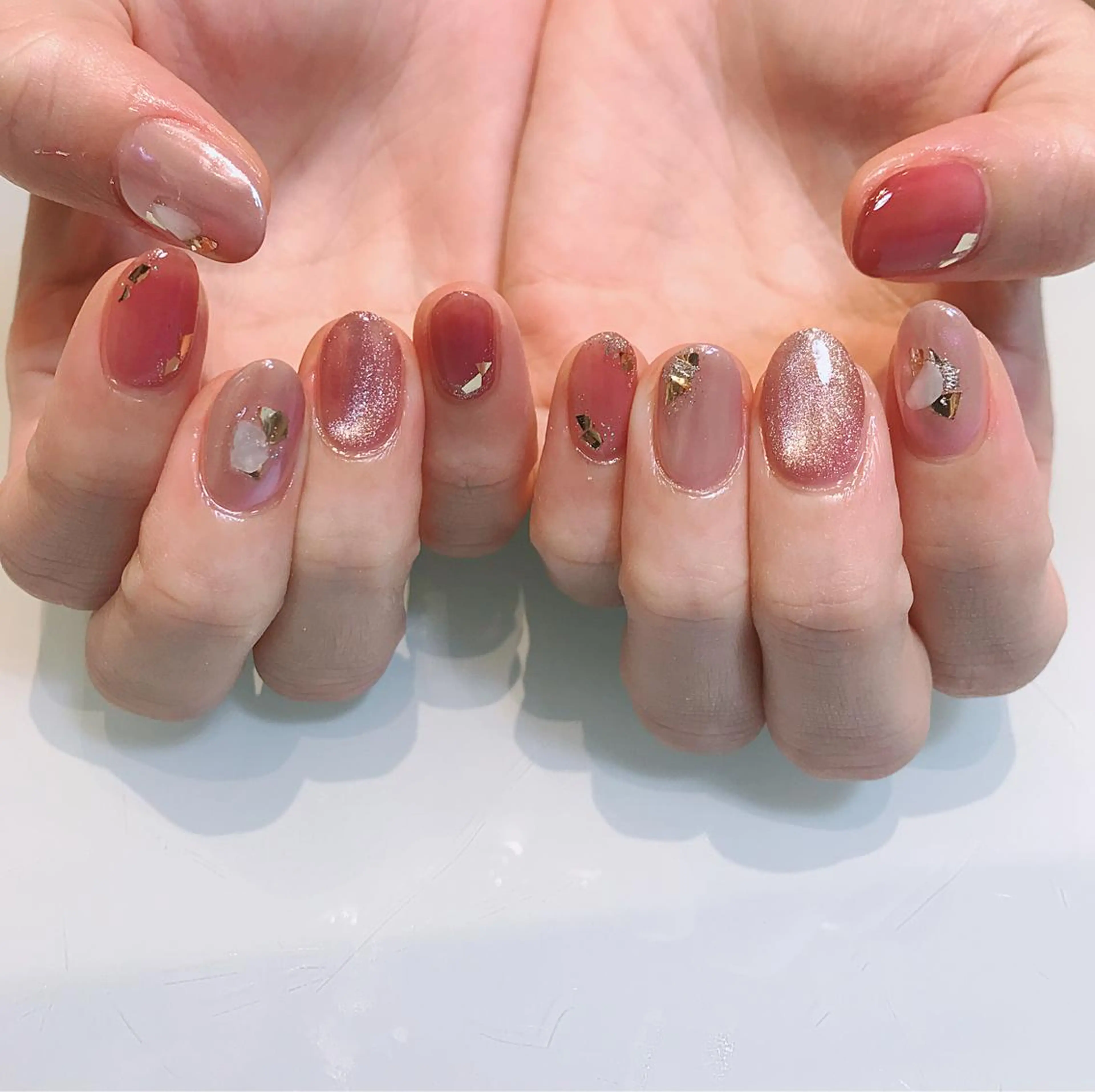 ネイル マグネットネイル ハンドネイル ハンドケア NAIL 106G所属・西日暮里駅徒歩1分/ NAIL106Gのネイルデザイン