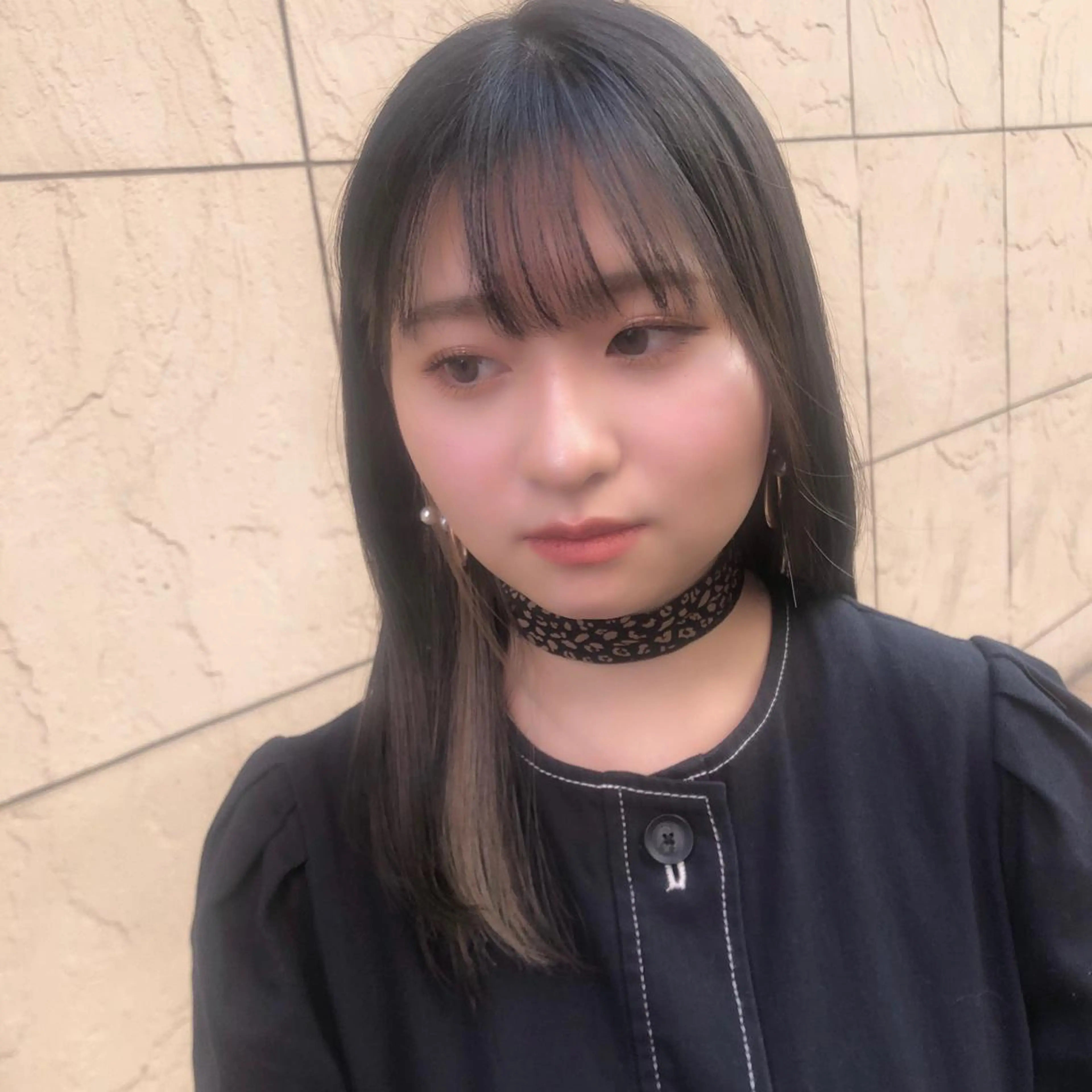 ミディアム カラー 冨木 雄斗のヘアスタイル