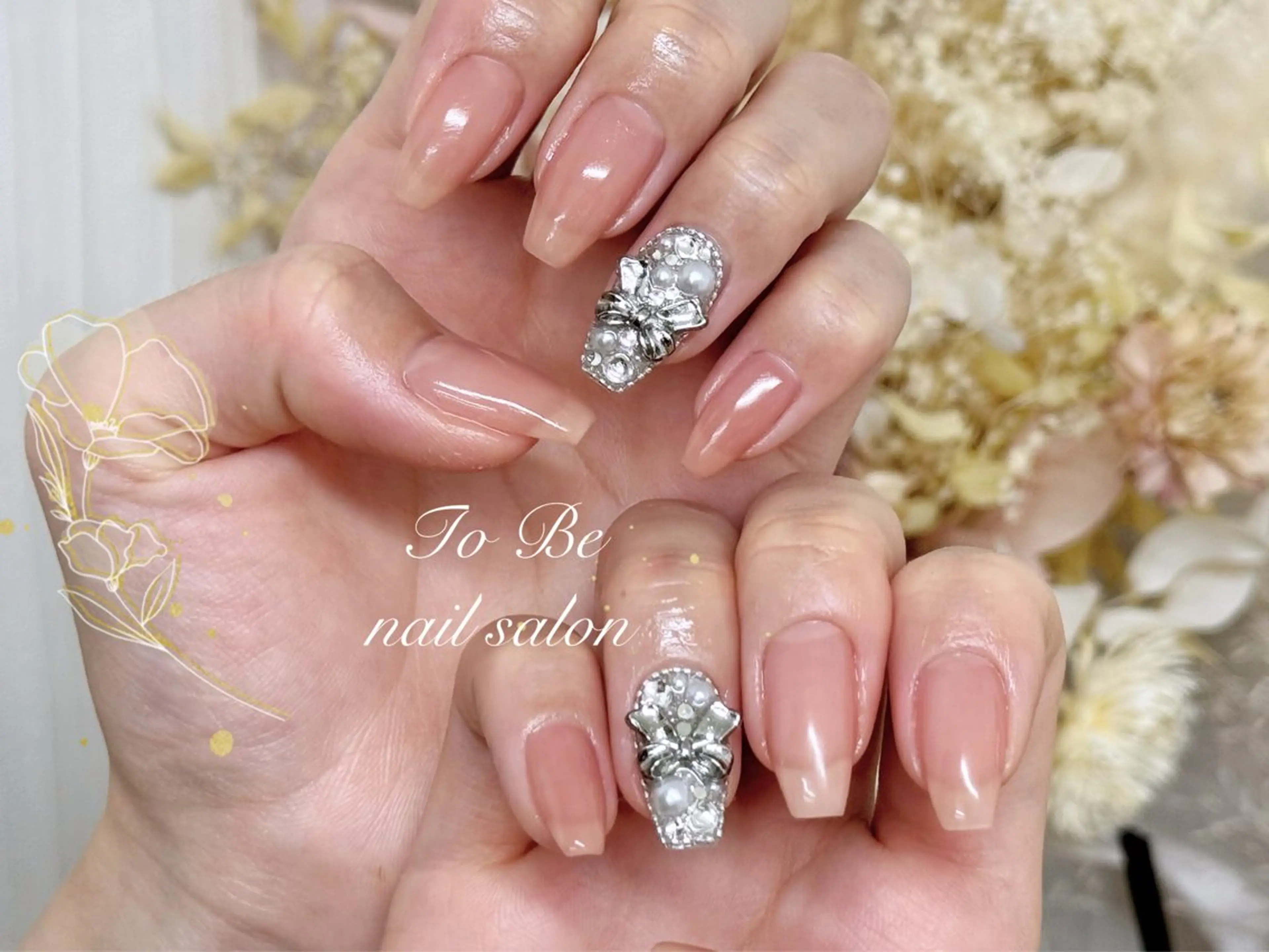ネイル ハンドネイル Nail Salon To Be珈月のネイルデザイン