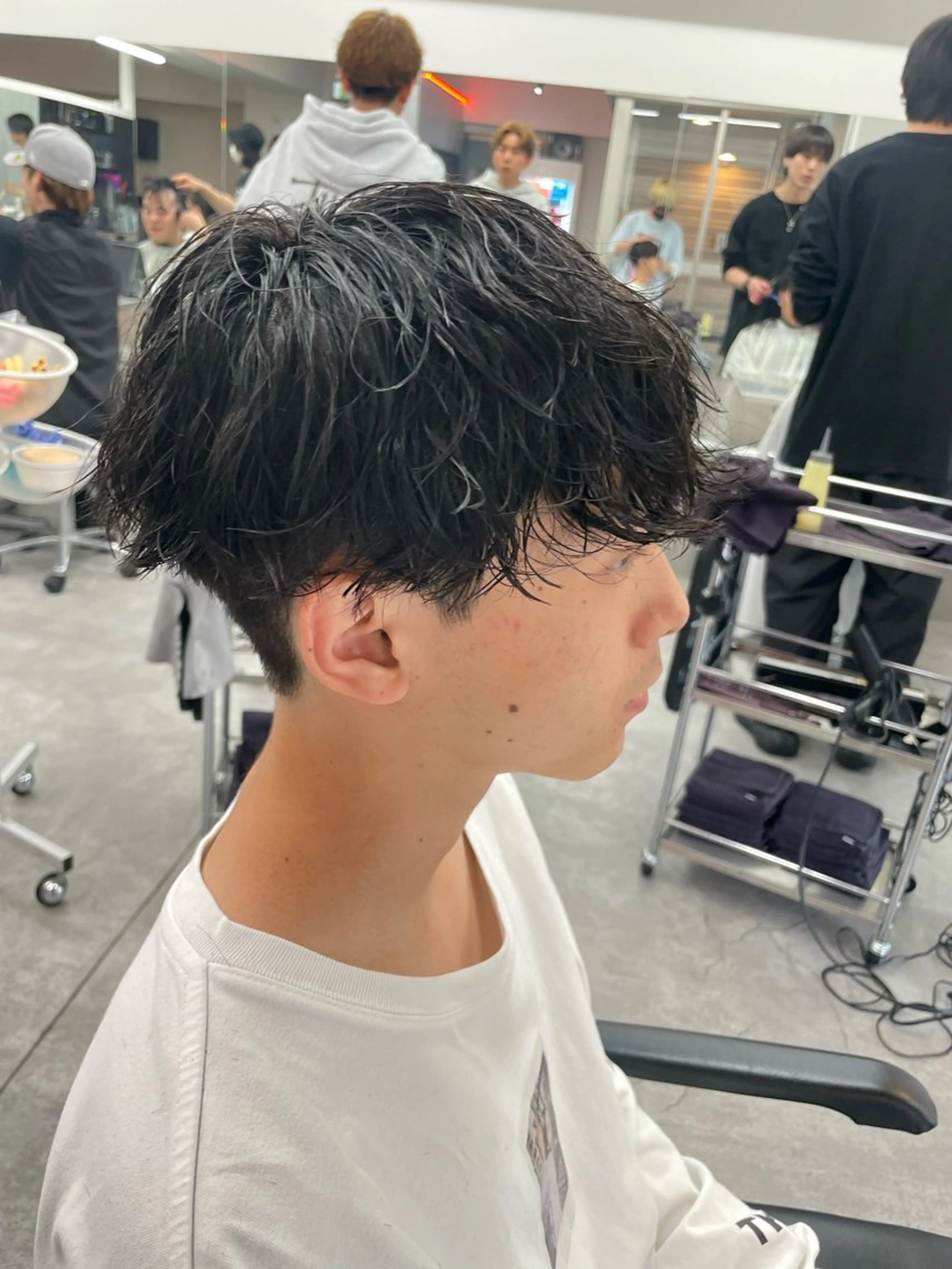 パーマ メンズ カット パーマ 町田エリアＮｏ．１/ パーマ特化/太田京希のヘアスタイル