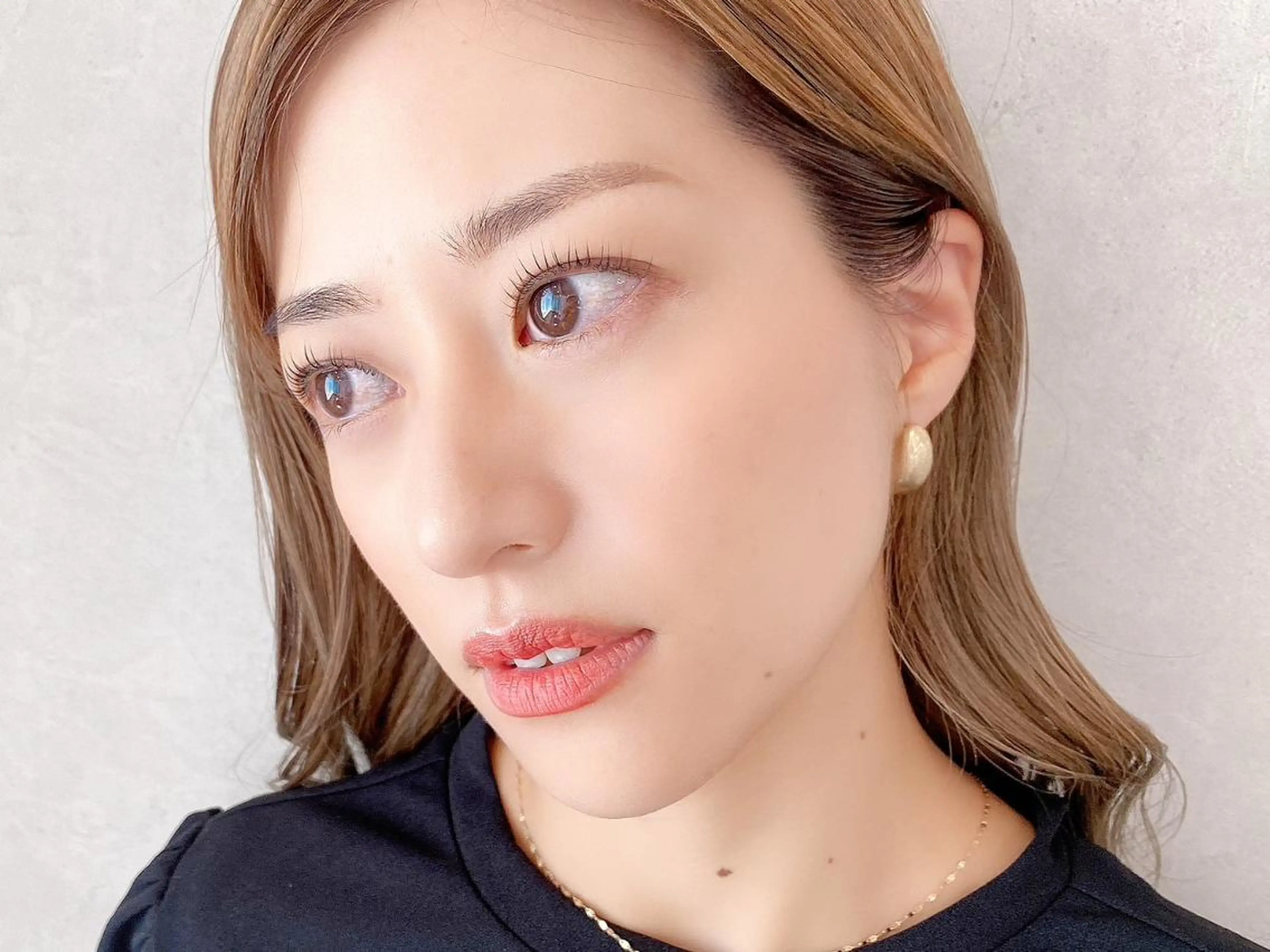 マツエク・マツパ 束感まつ毛 韓国風マツエク パリジェンヌラッシュリフト まつげパーマ 一重×まつ毛パーマ 眉毛とまつ毛パーマ 🌿Cil 中崎町のマツエク・マツパデザイン