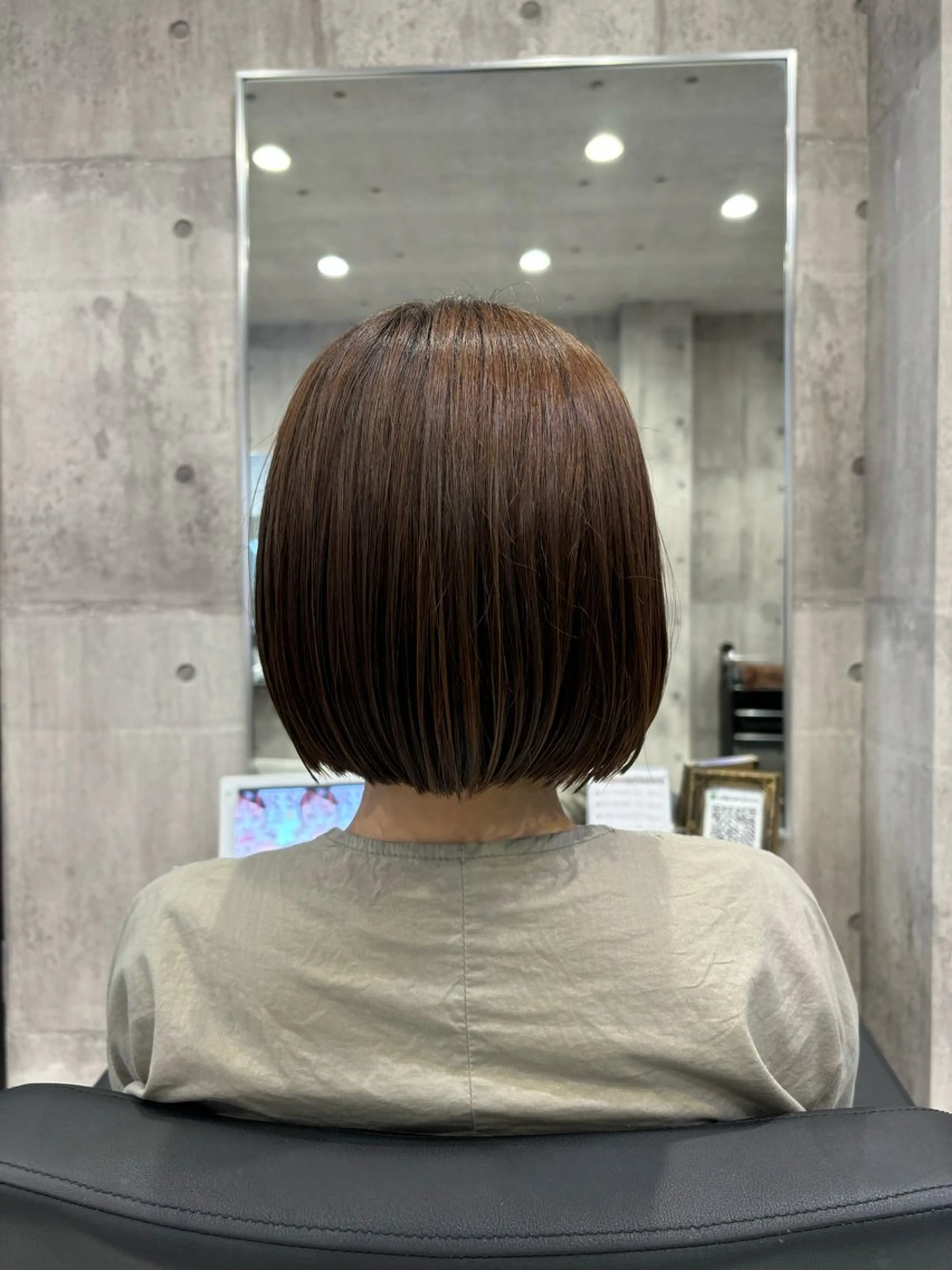 ショート ボブ／"質感再生"艶 カラー🫧sHOMaのヘアスタイル