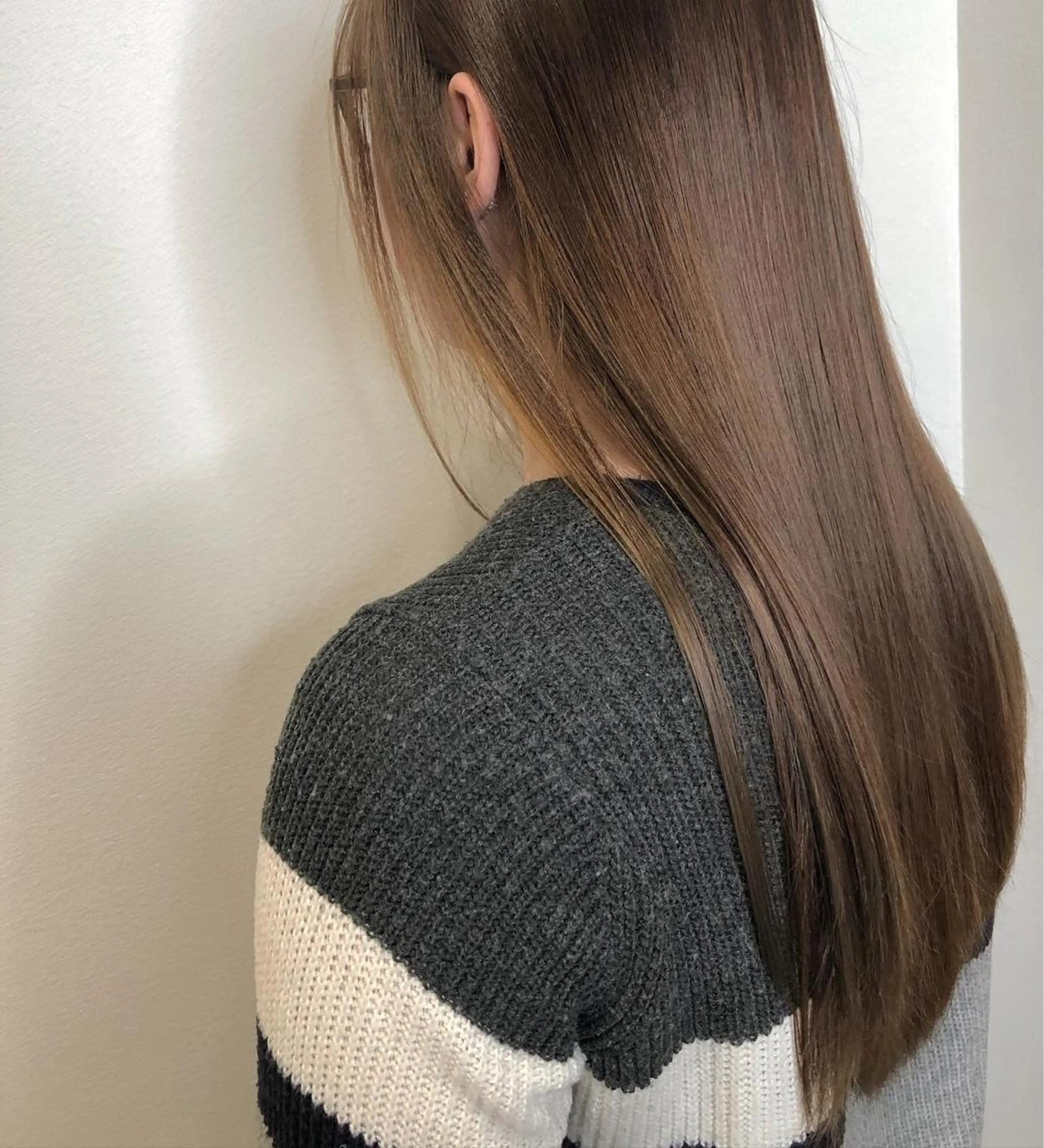 ロング カラー カット ヘアカラー トリートメント 河合秀明/ハイライト /インナーカラーのヘアスタイル