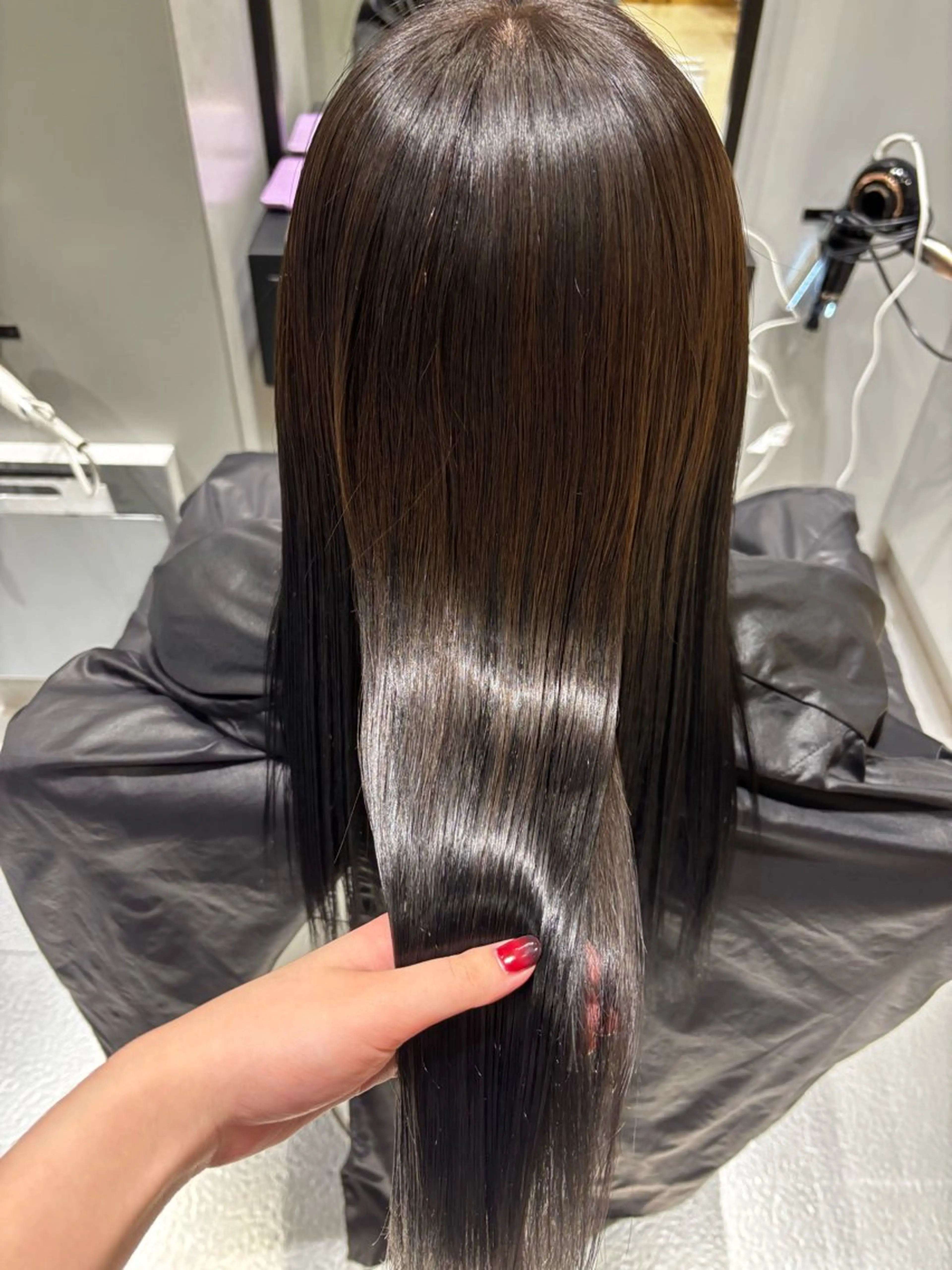 パーマ カット 縮毛矯正 森田 葵葉のヘアスタイル