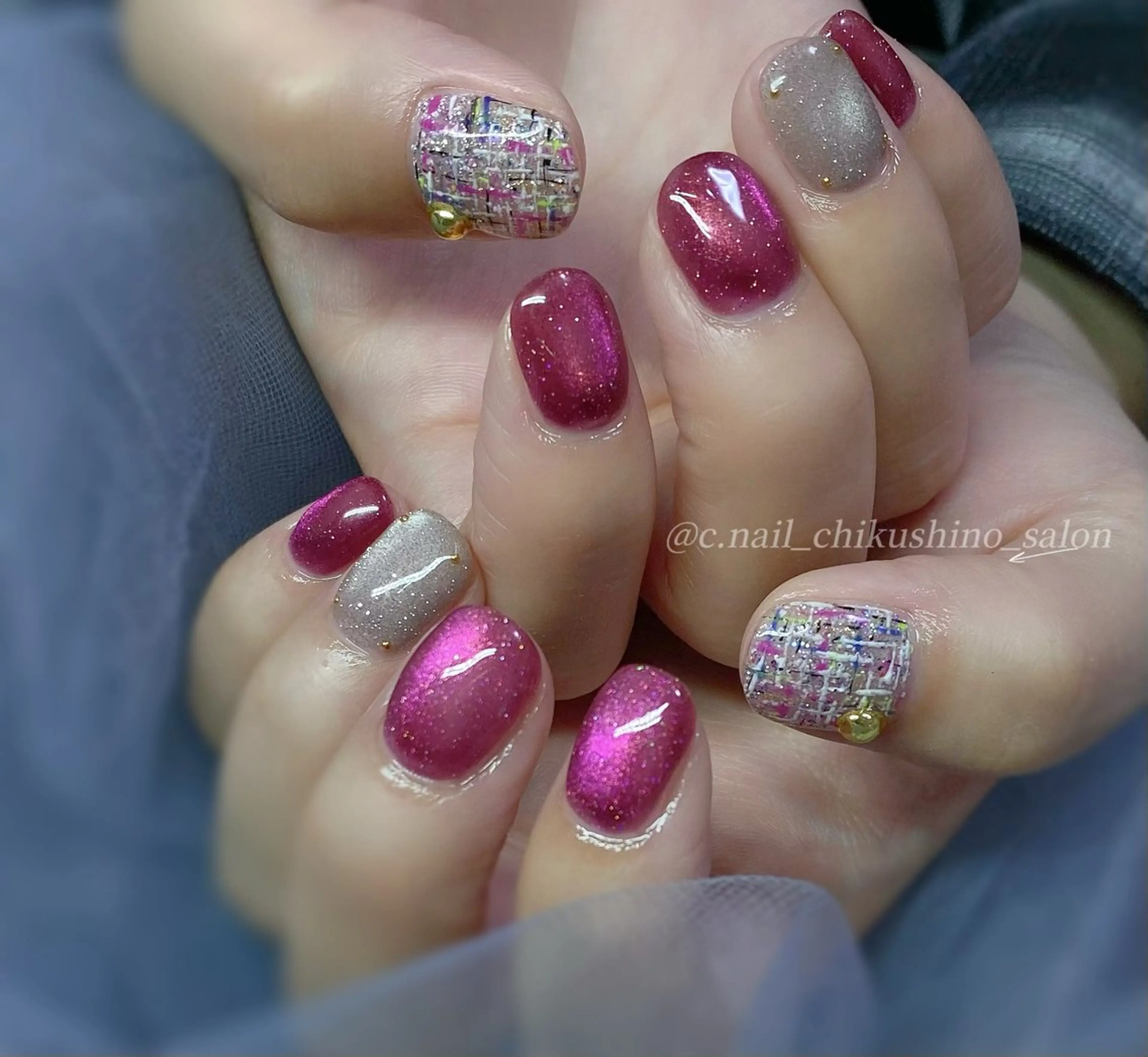 ネイル ハンドネイル C.Nail &EYE筑紫駅のネイルデザイン