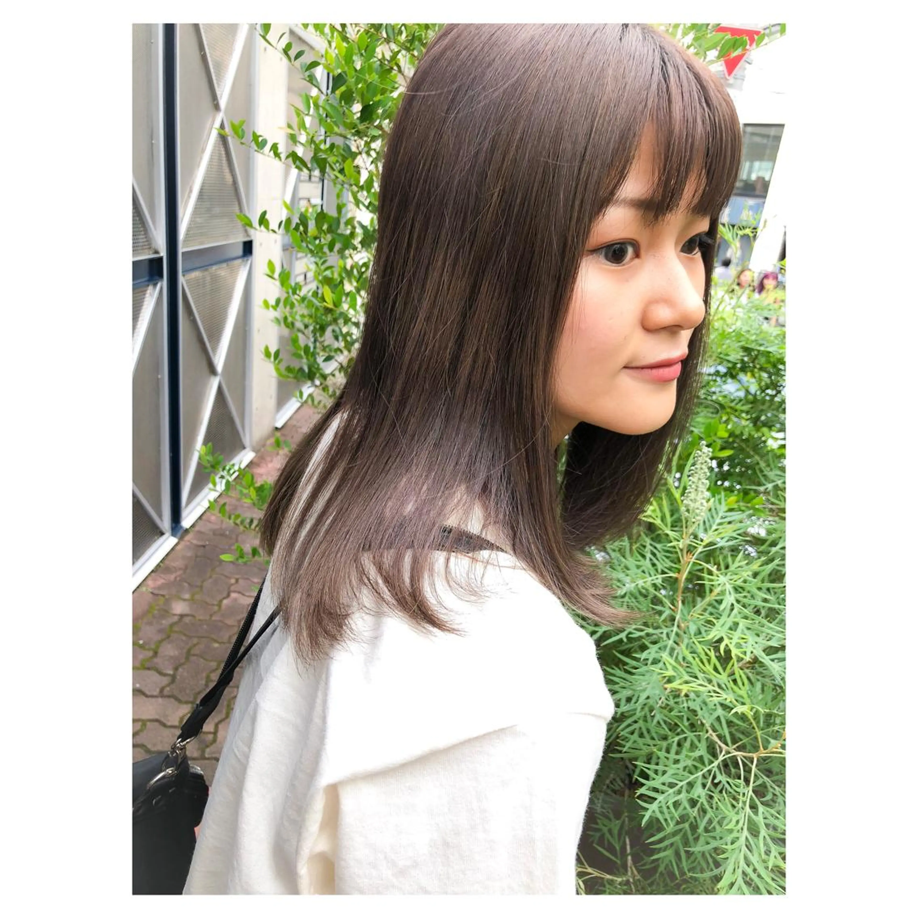 ミディアム カラー ベージュカラー カット ヘアカラー トリートメント ヘアセット センスをお届けします 大谷将生INFPのヘアスタイル