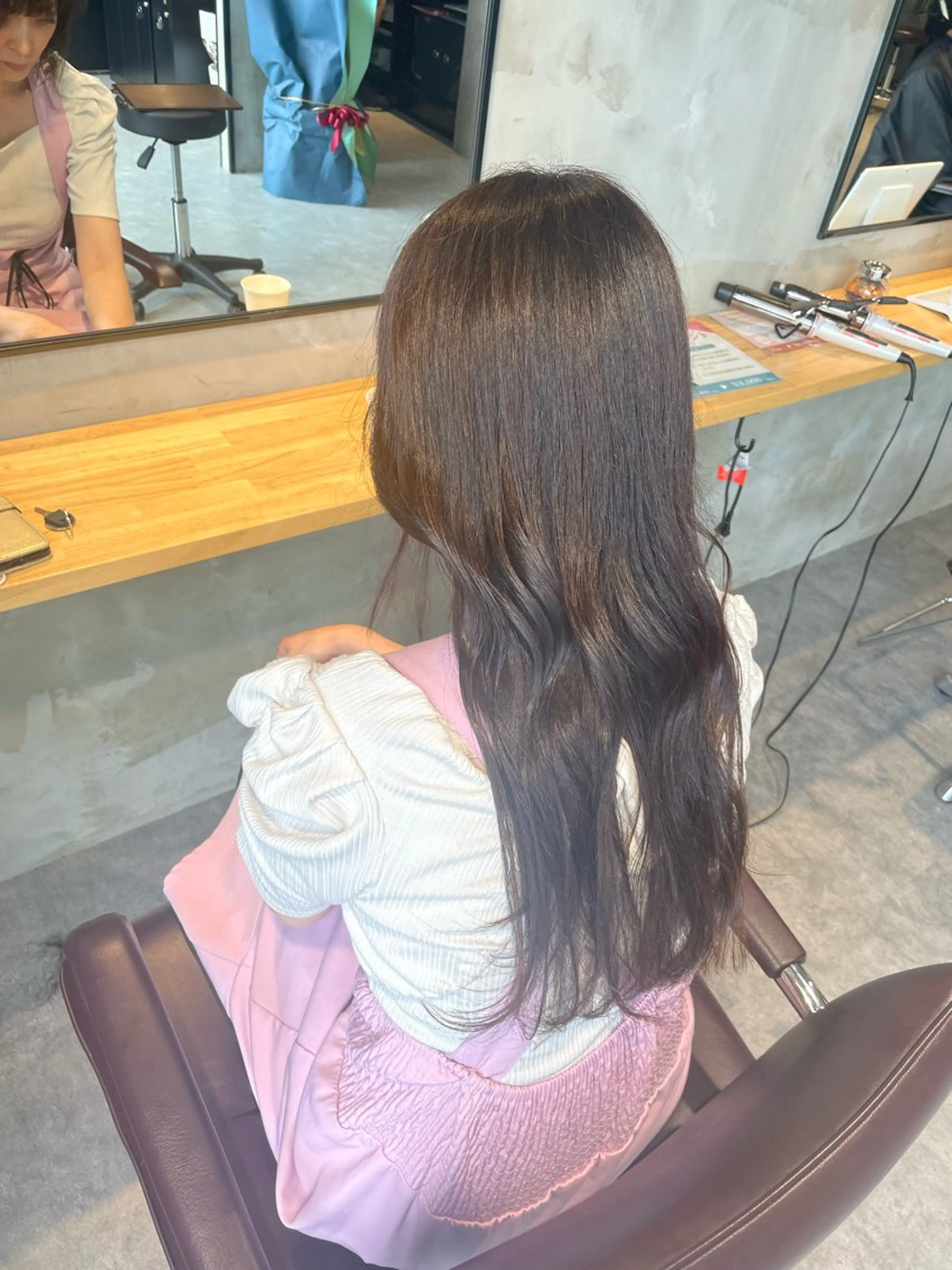 ロング カラー カット ヘアカラー La fith hair cima所属・メンズウルフ/ボブ Hanaのヘアスタイル