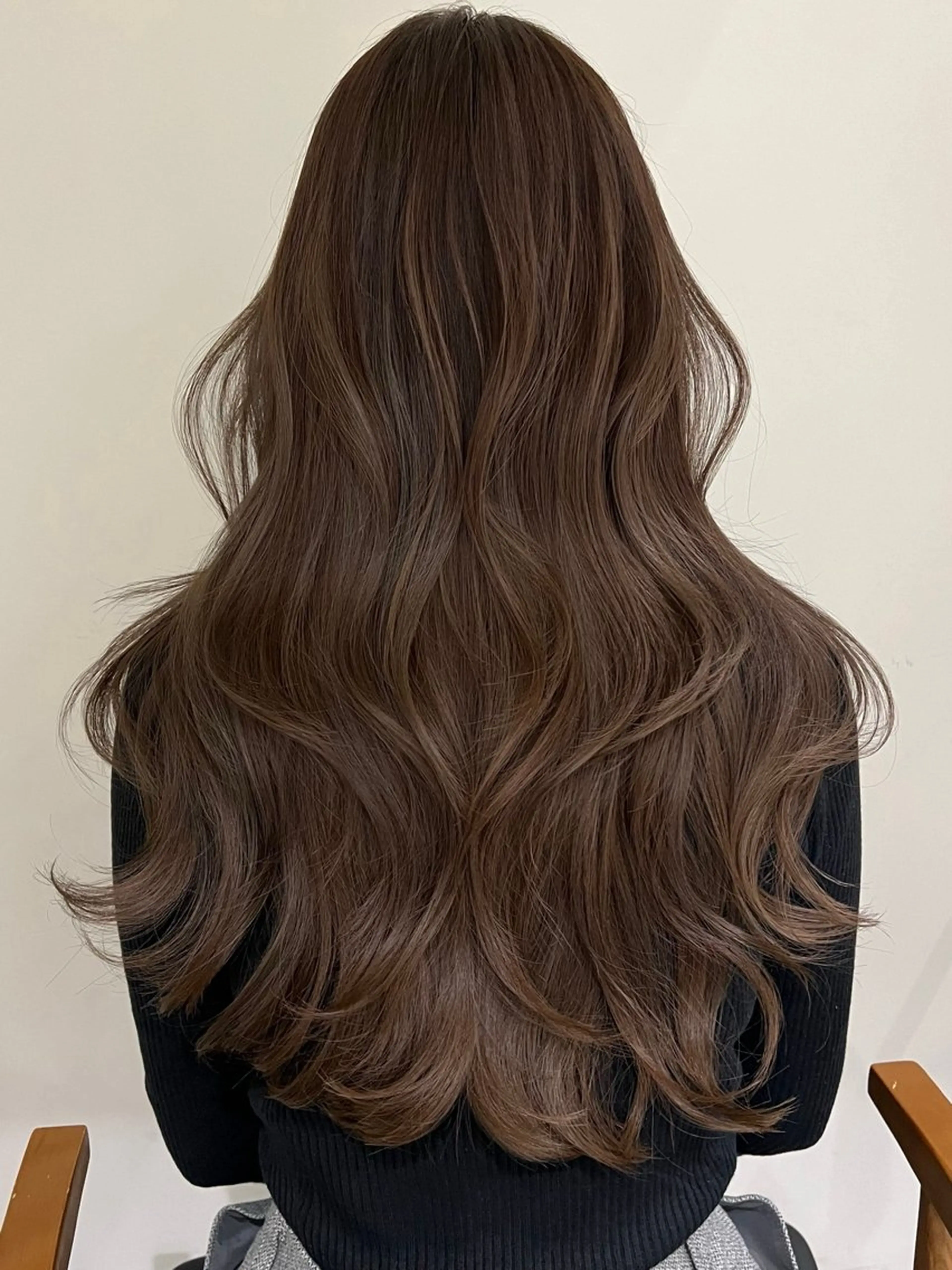 ロング カラー ヘアカラー ✨レイヤーカット/透 名感カラー特化✨のヘアスタイル