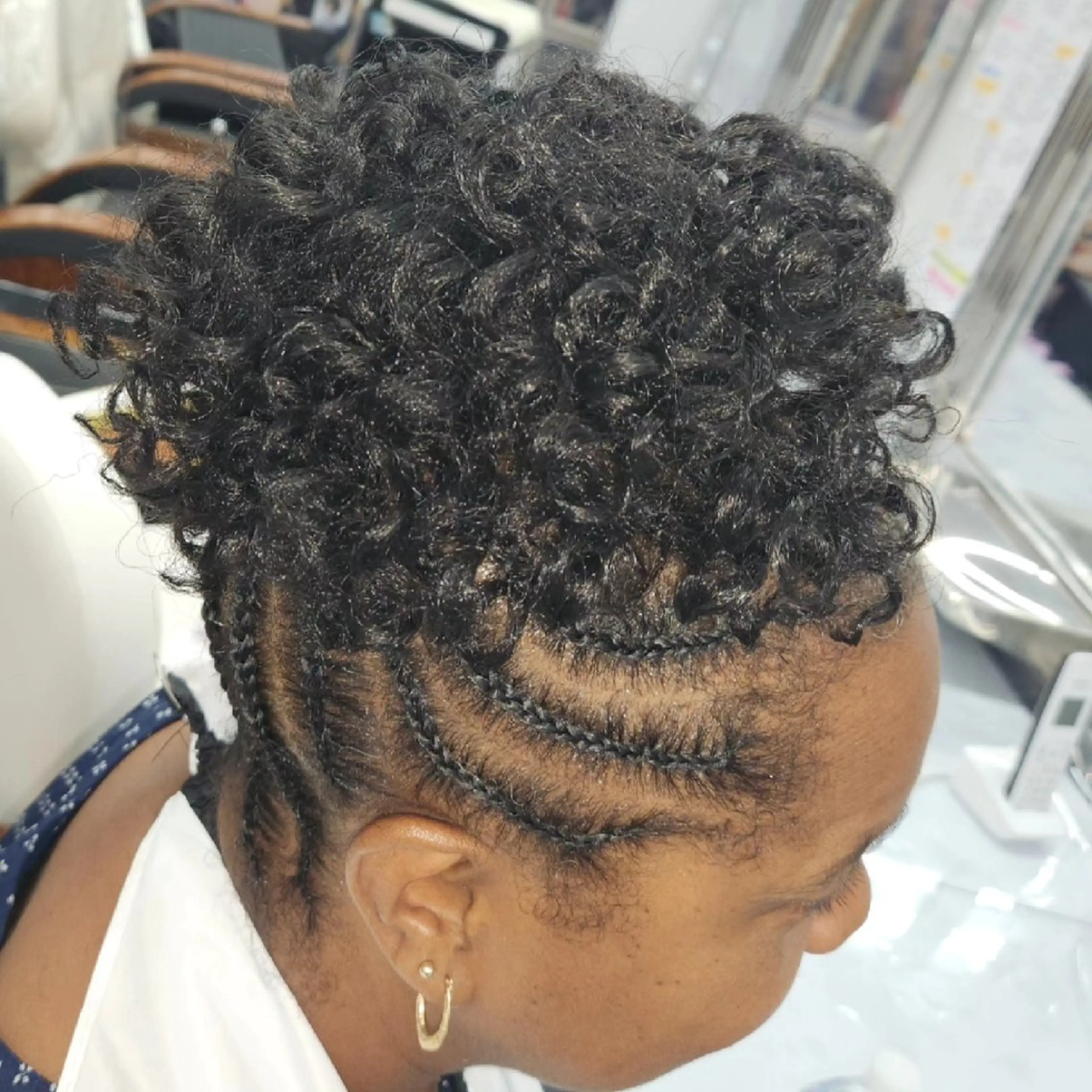 ミディアム エクステ  渡辺 マリのヘアスタイル