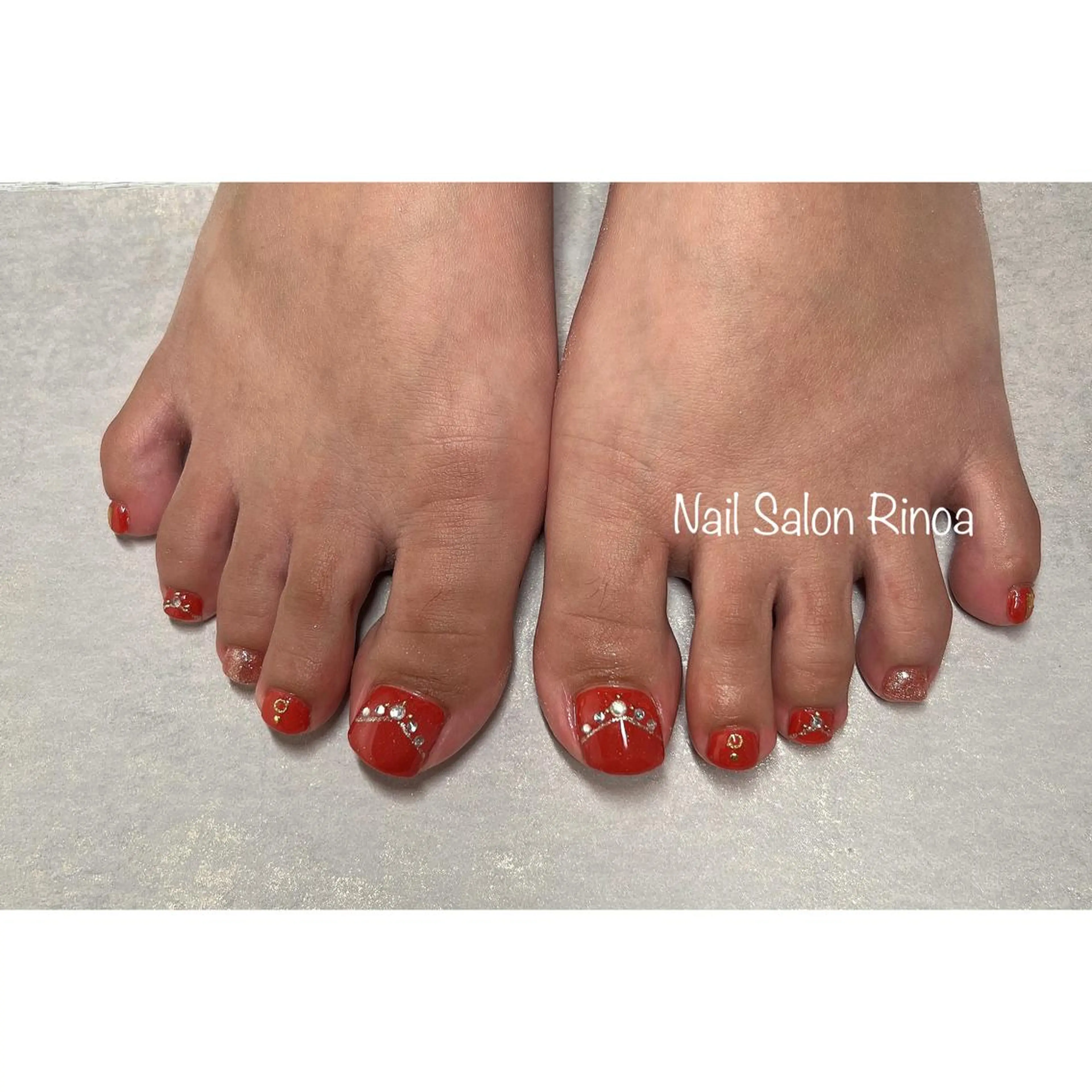 ネイル ハンドネイル フットネイル Nail Salon Rinoaのネイルデザイン