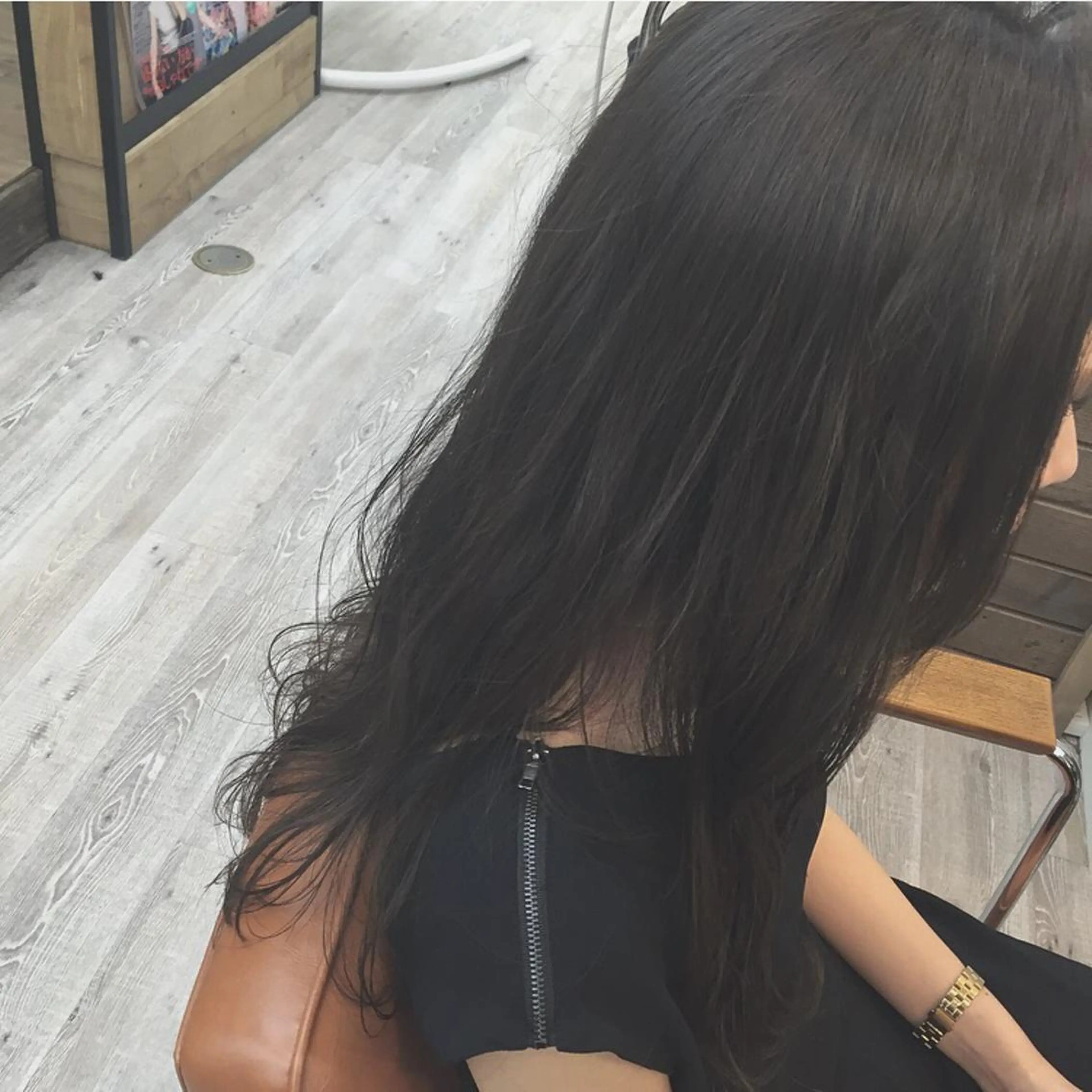 ロング カラー 前髪顔周り✂️店長 ❤️アマミヤ❤️のヘアスタイル