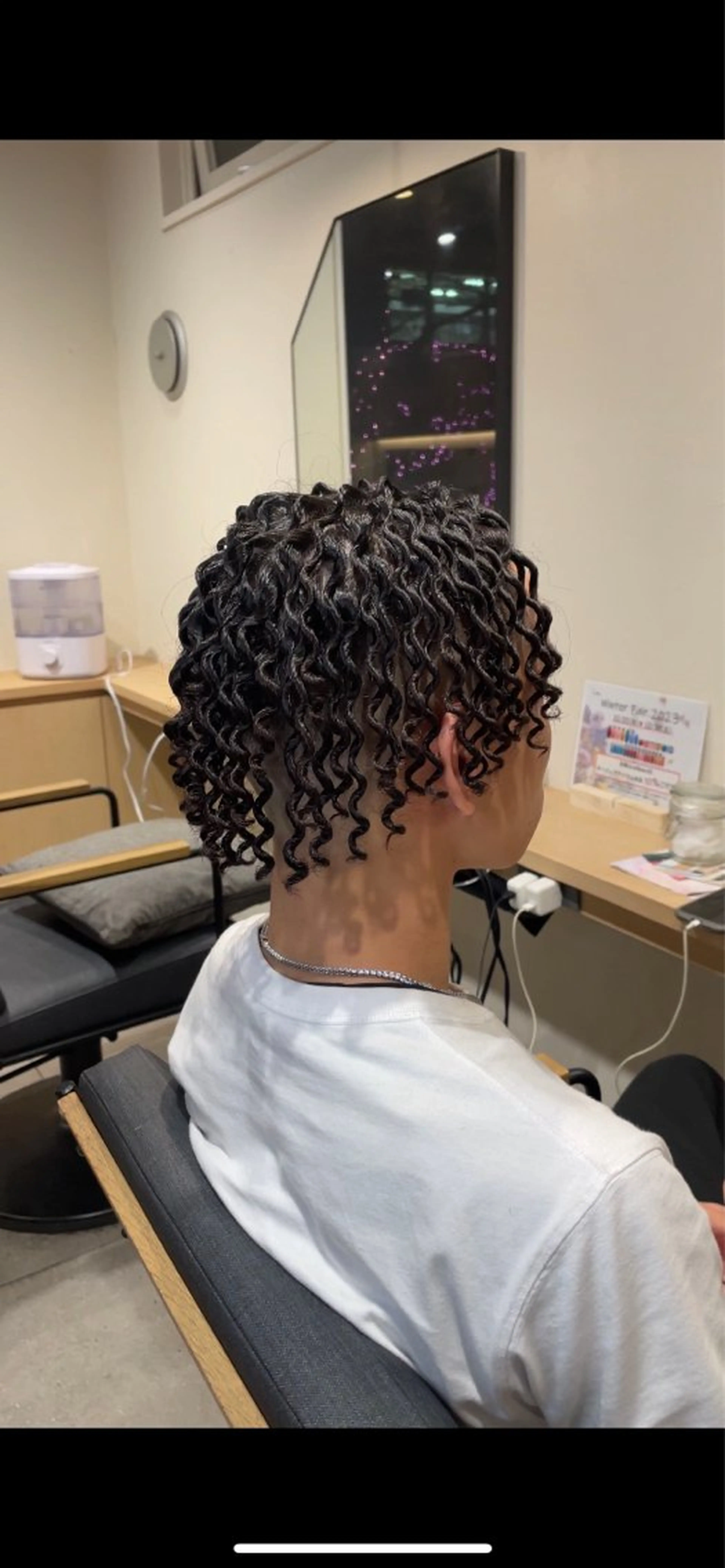 パーマ メンズ Le'a所属・渋谷/フェード/ 國分 翔のヘアスタイル