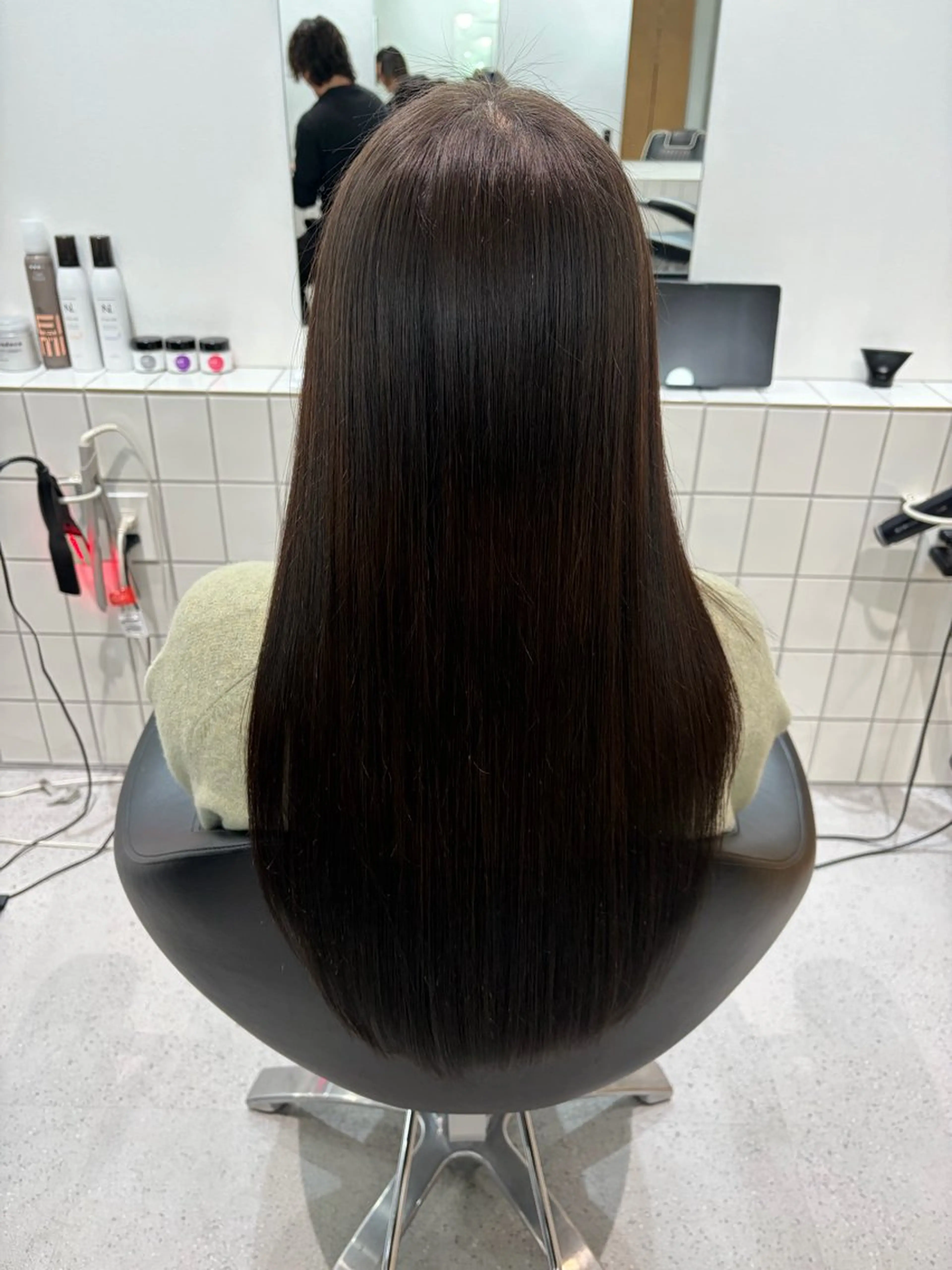 ロング 髪質改善 トリートメント ヘアカラー トリートメント miku カラー／ヘッドスパのヘアスタイル