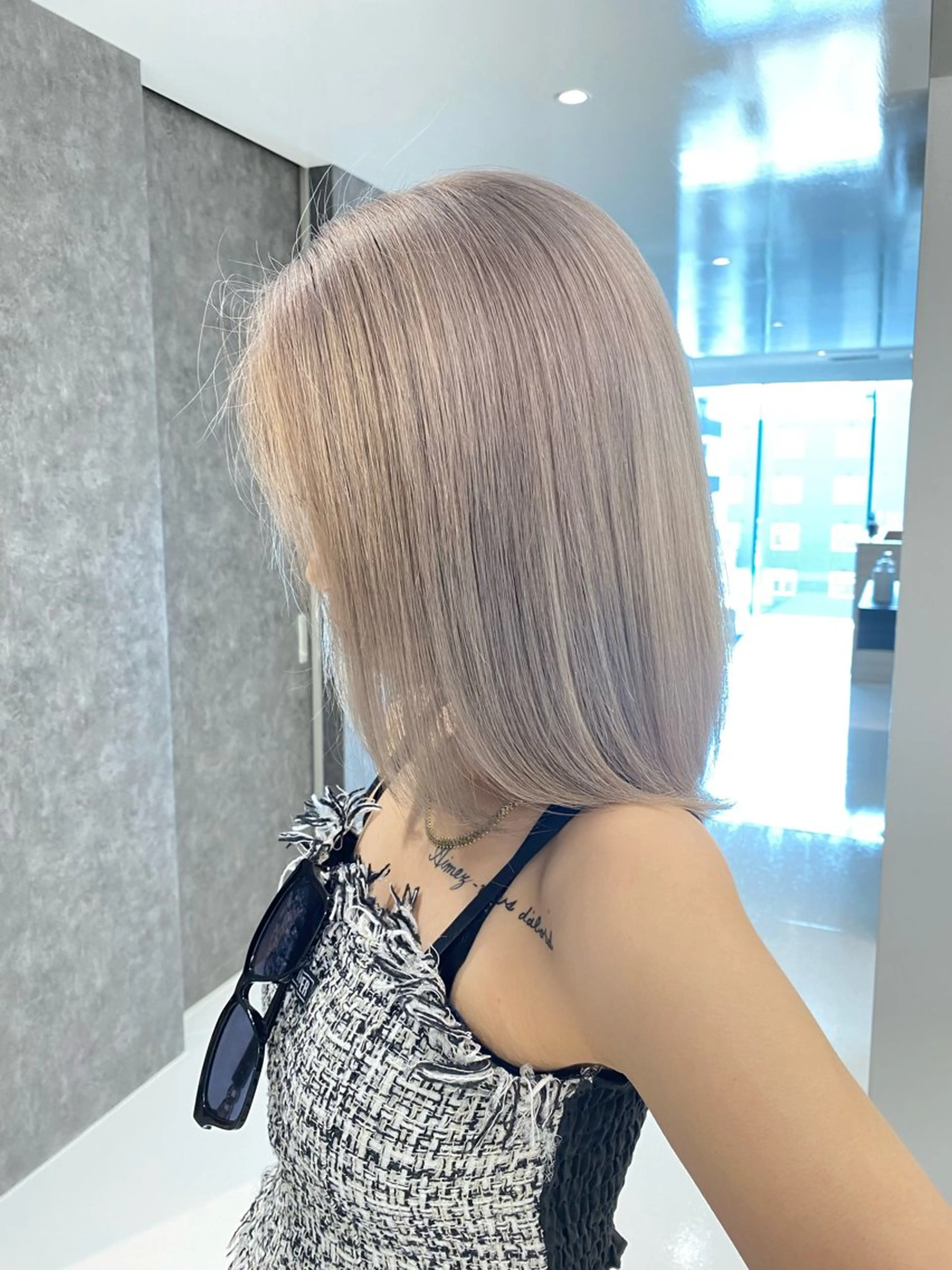 ミディアム カラー RIRŪA所属・プルシールエクステ ちゃきのヘアスタイル
