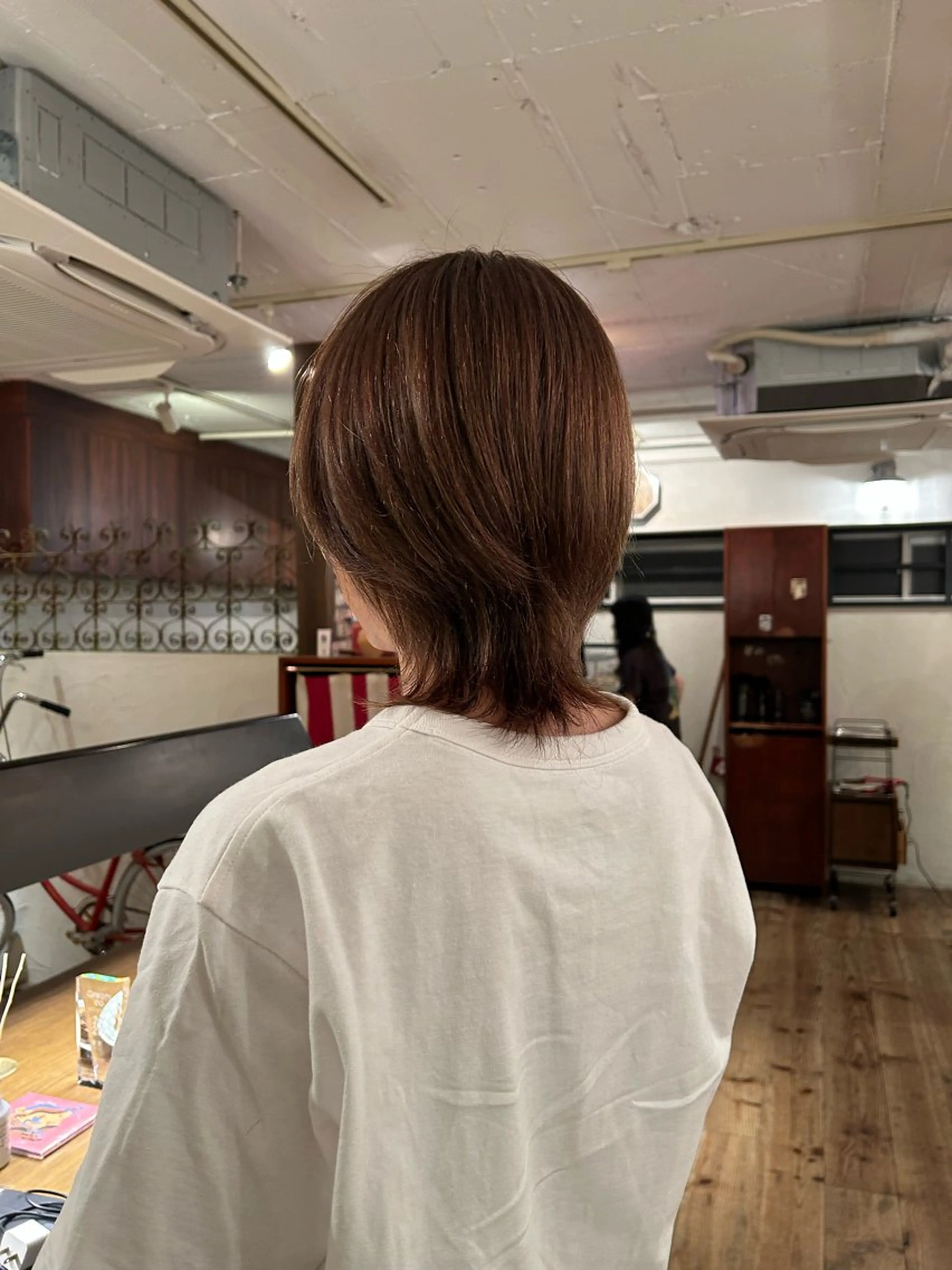 ミディアム ヘアカラー Francesca所属・ナチュラルカラー/ Ⓜ️めぐみのヘアスタイル