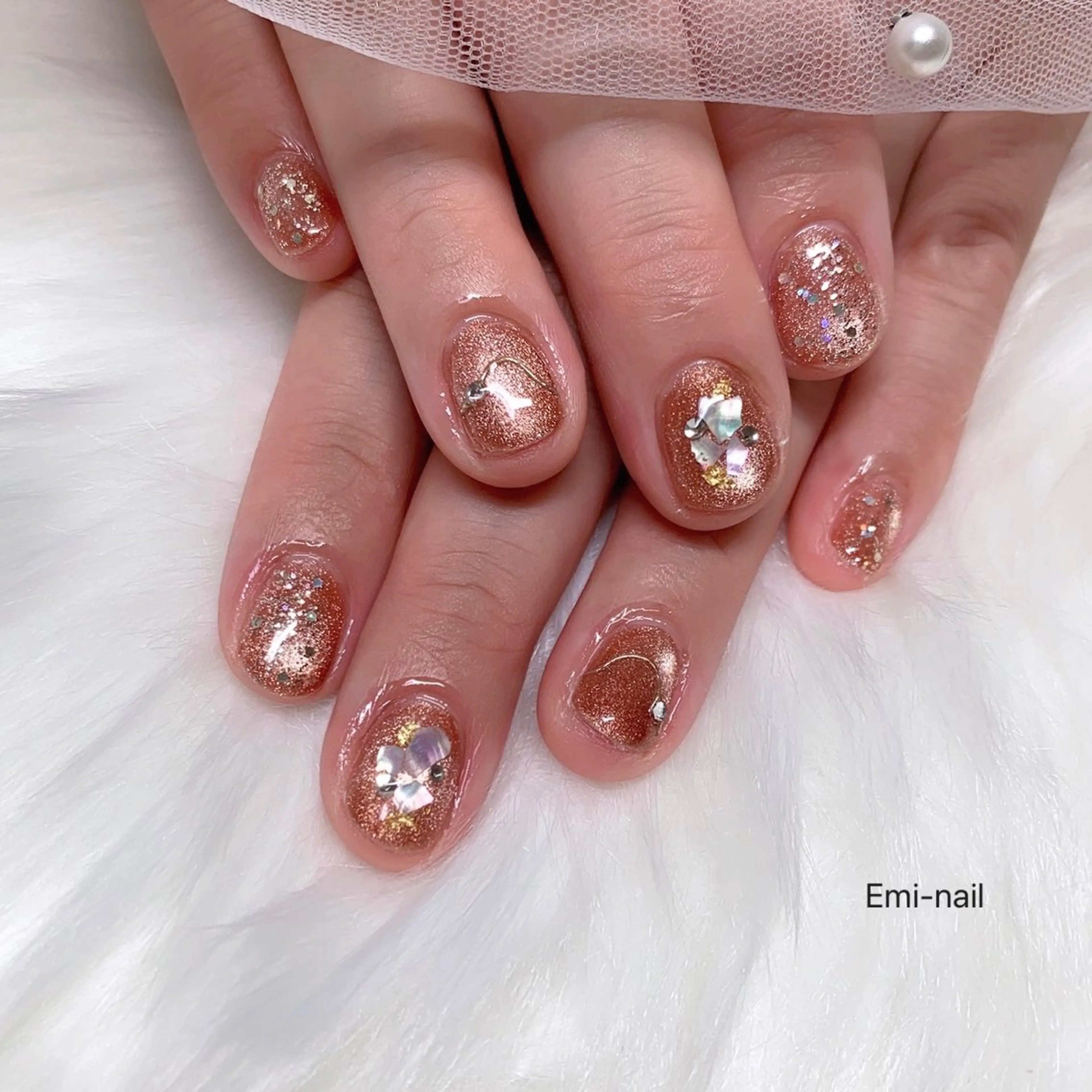 ネイル ハンドネイル Emi-nail 江﨑のネイルデザイン