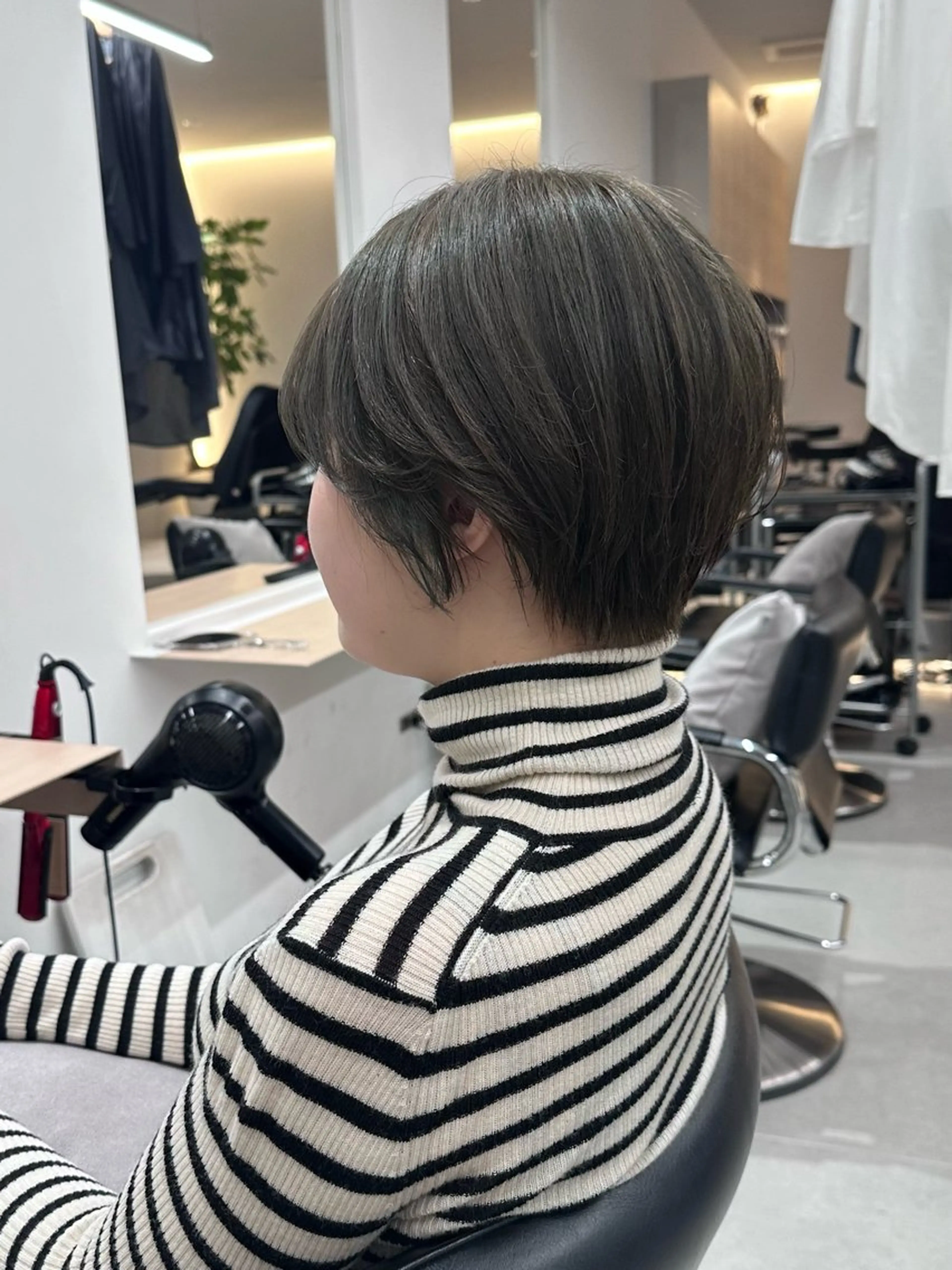 ショート ショートヘア あいこ/レイヤー カット🌷蔵前のヘアスタイル
