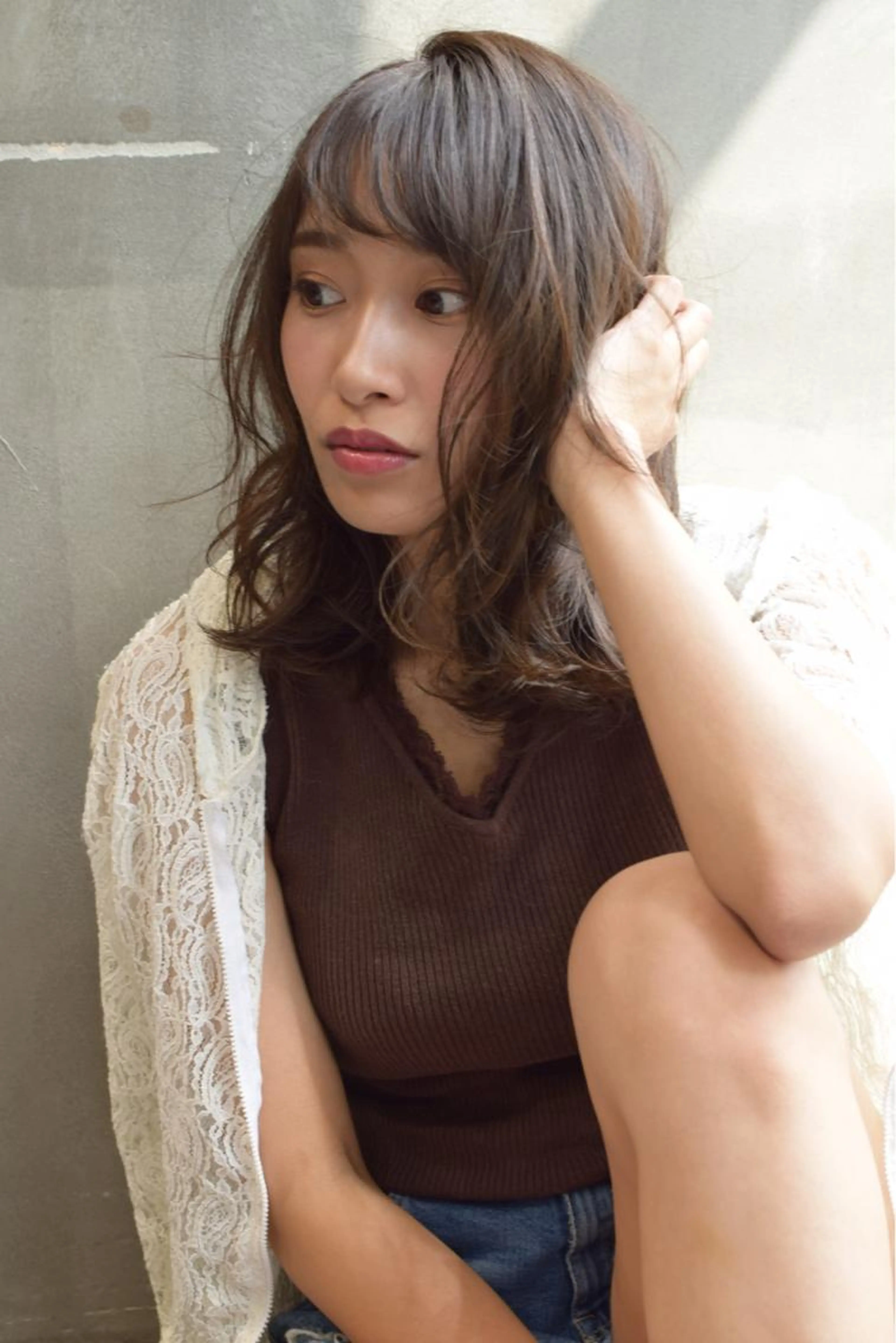 【ヘアケア×ゆるふわ】カット+パーマ+イーラル トリートメントの写真