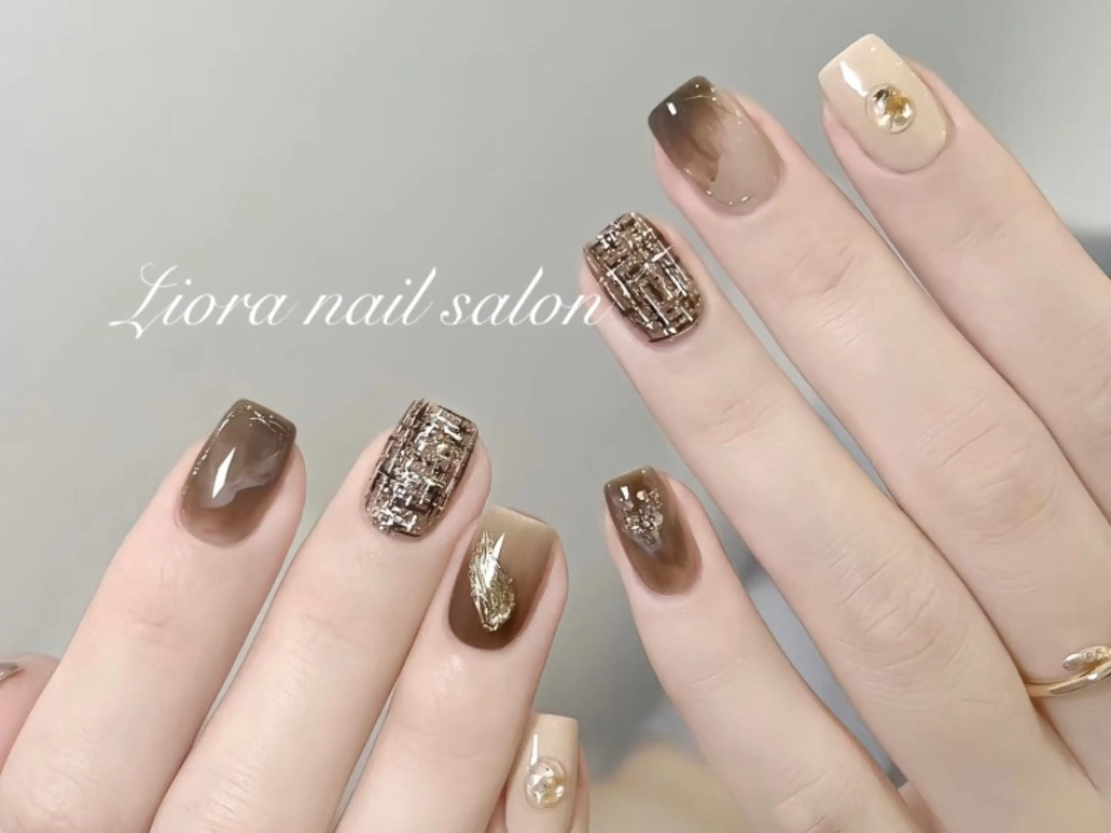 ネイル チークネイル フットネイル フレンチネイル ジェルネイル ガーリー ハンドネイル Liora ネイルサロン所属・Liora nail salonのネイルデザイン