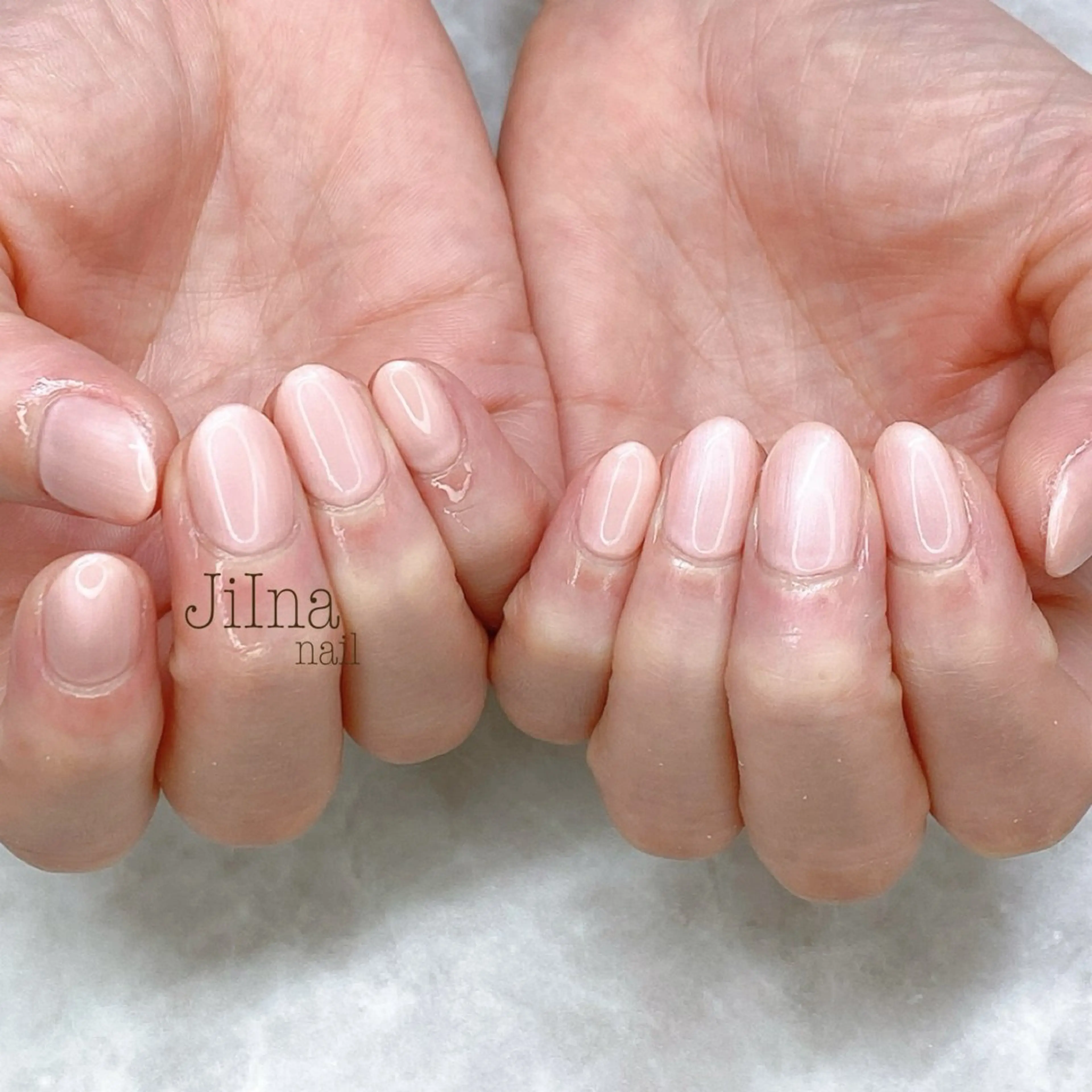 ネイル ワンカラーネイル JiIna nailのネイルデザイン