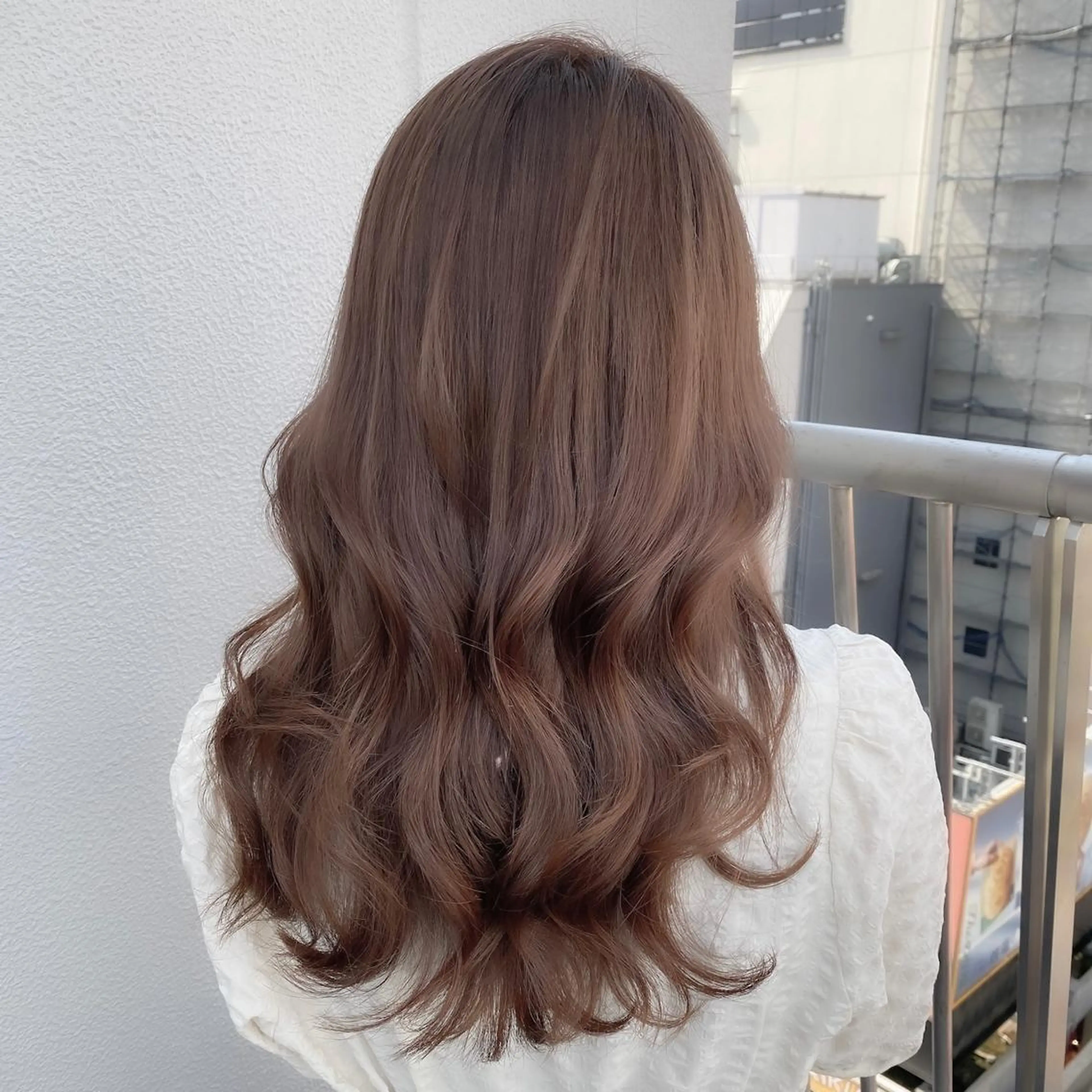 ロング カラー On所属・顔まわりカット🌟 くびれヘア/寺門遥輝のヘアスタイル