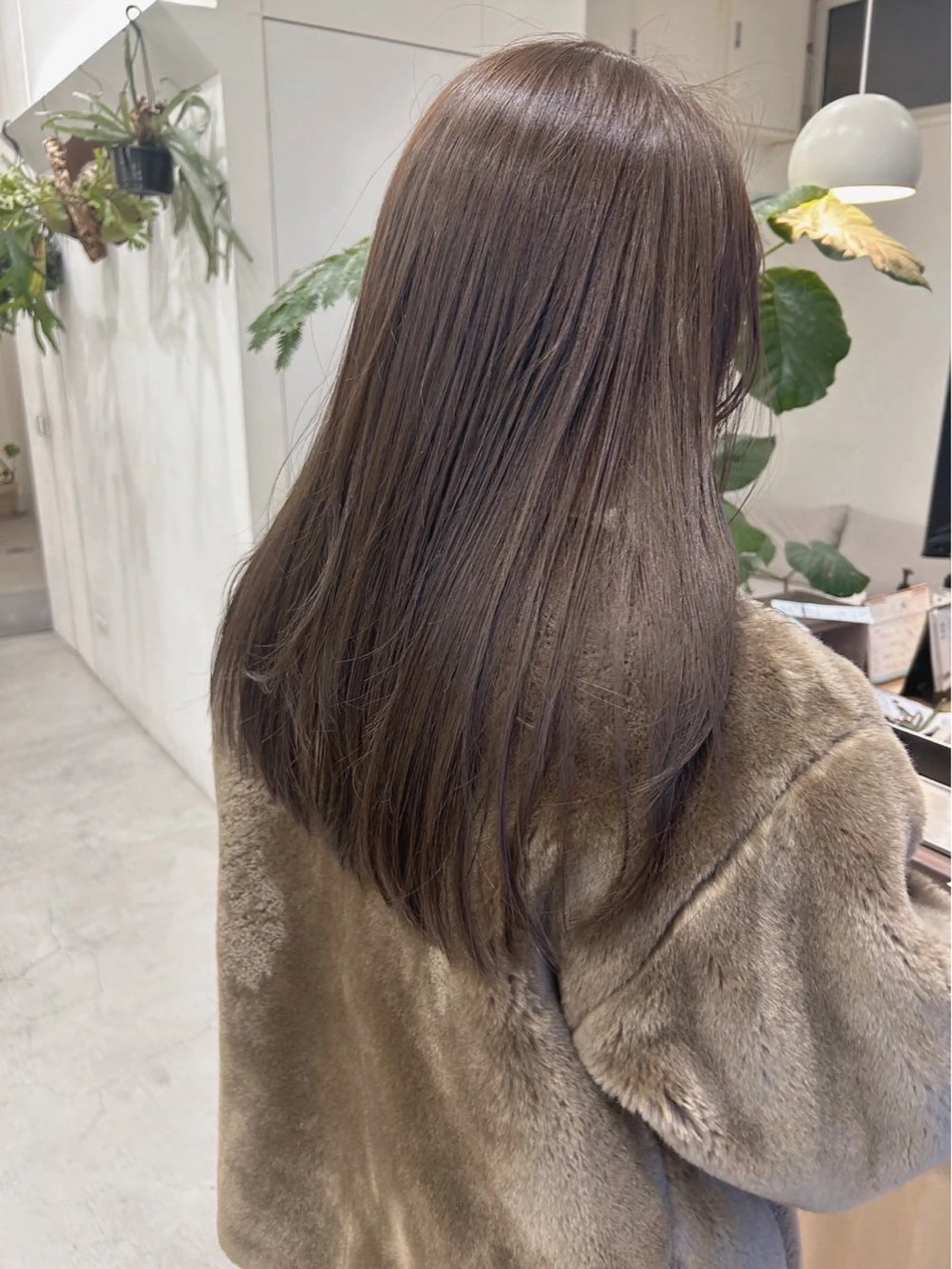 ロング カラー rion🪽 /ワンカラーのヘアスタイル