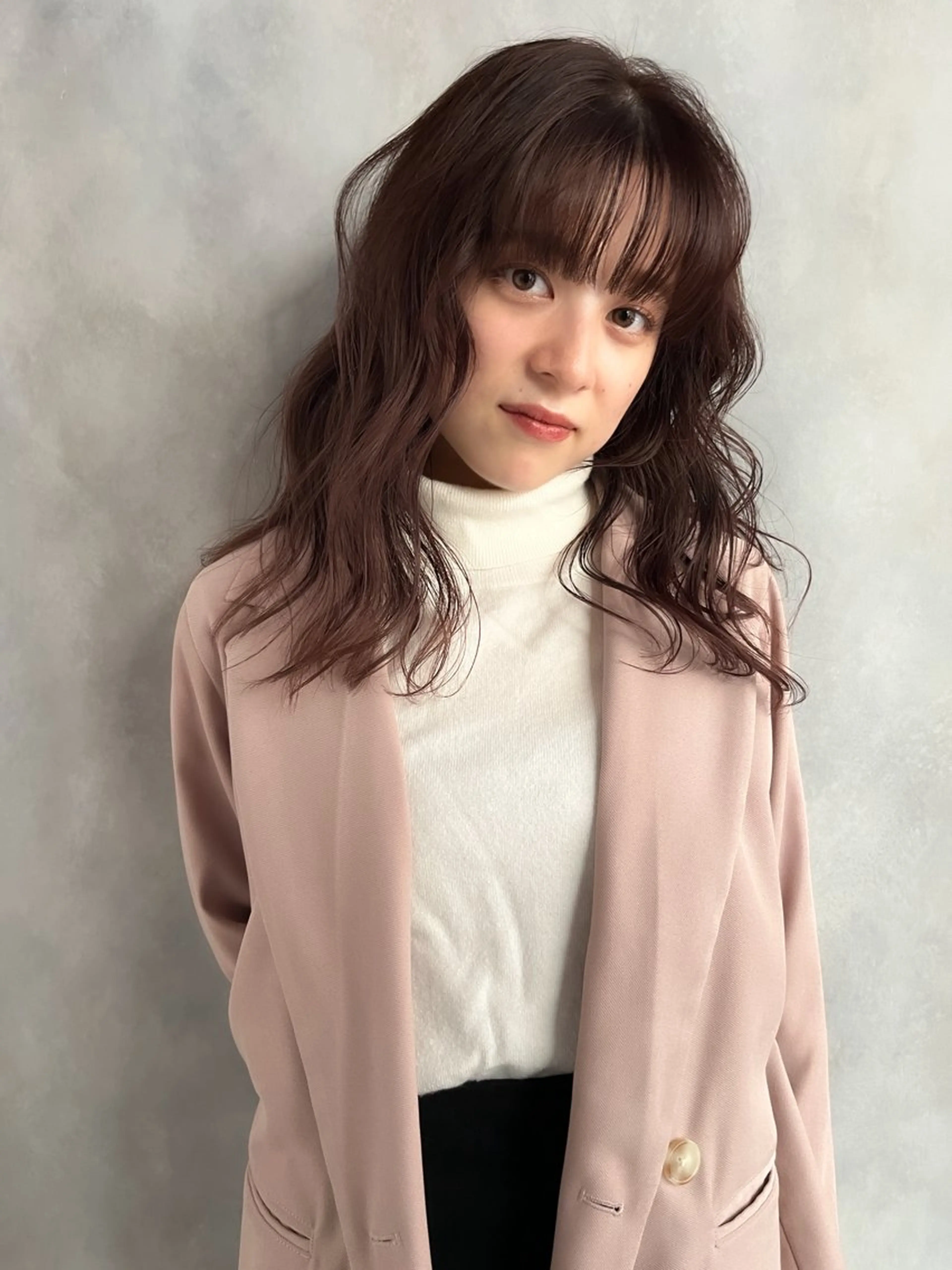 ロング カラー ヘアアレンジ 坂本 理輝のヘアスタイル