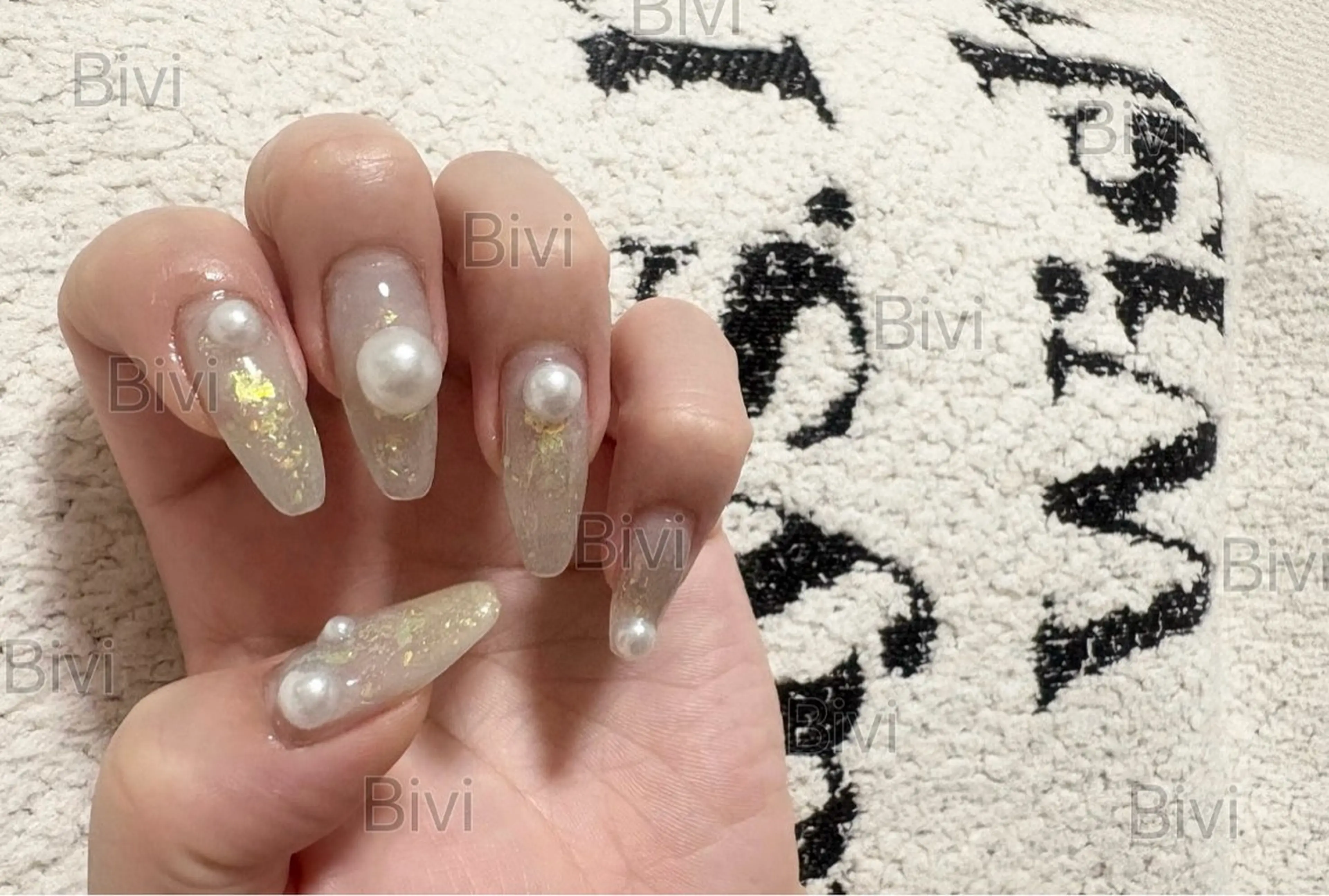 ネイル ハンドネイル ハンドケア ♡Bivi♡自爪に 優しいネイルサロンのネイルデザイン