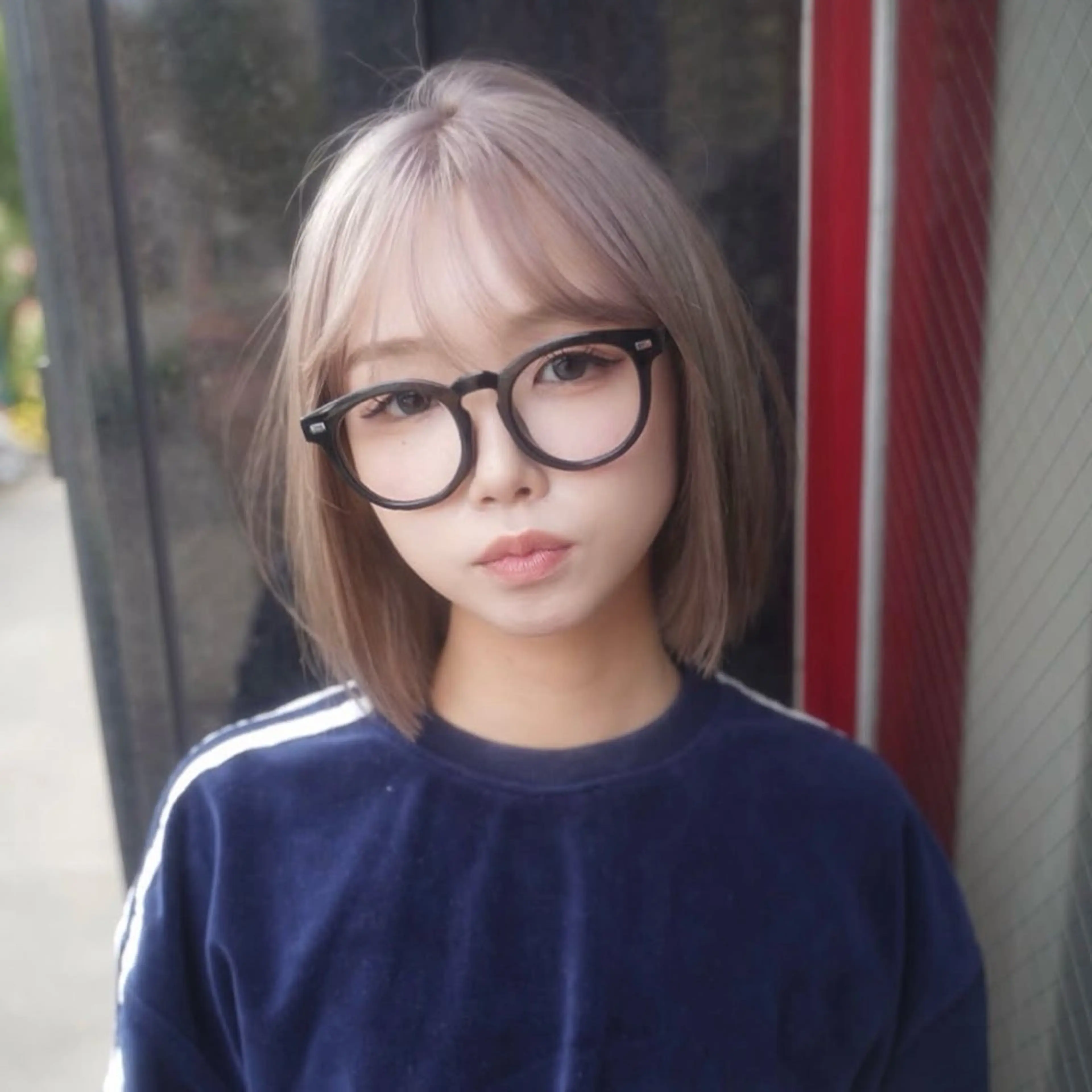 ミディアム ボブ cope’u ROWEN所属・🪽デザインカラー/ ブリーチ/陽向🪽のヘアスタイル