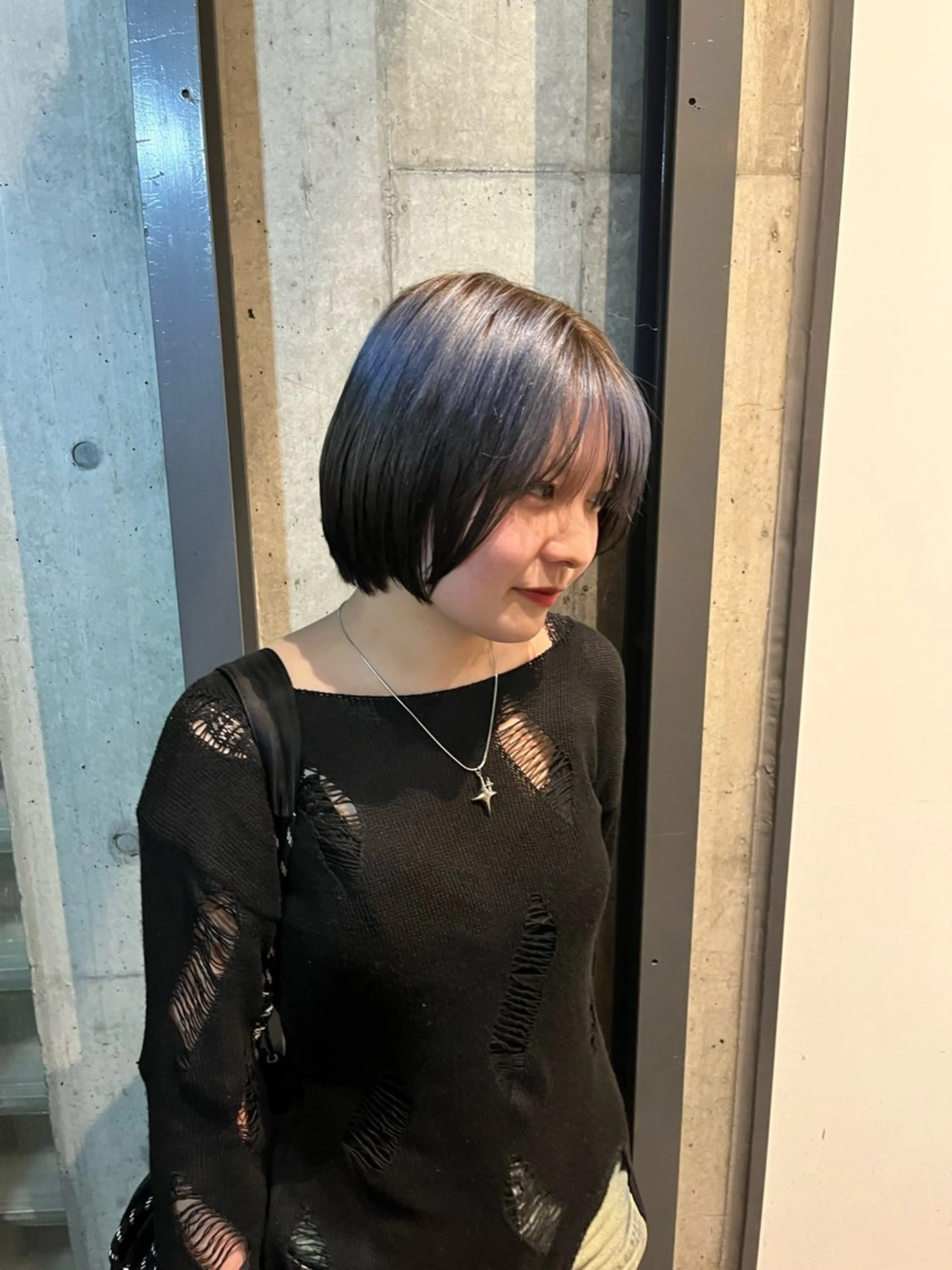カラー デザインカラー 金見 岳弥のヘアスタイル