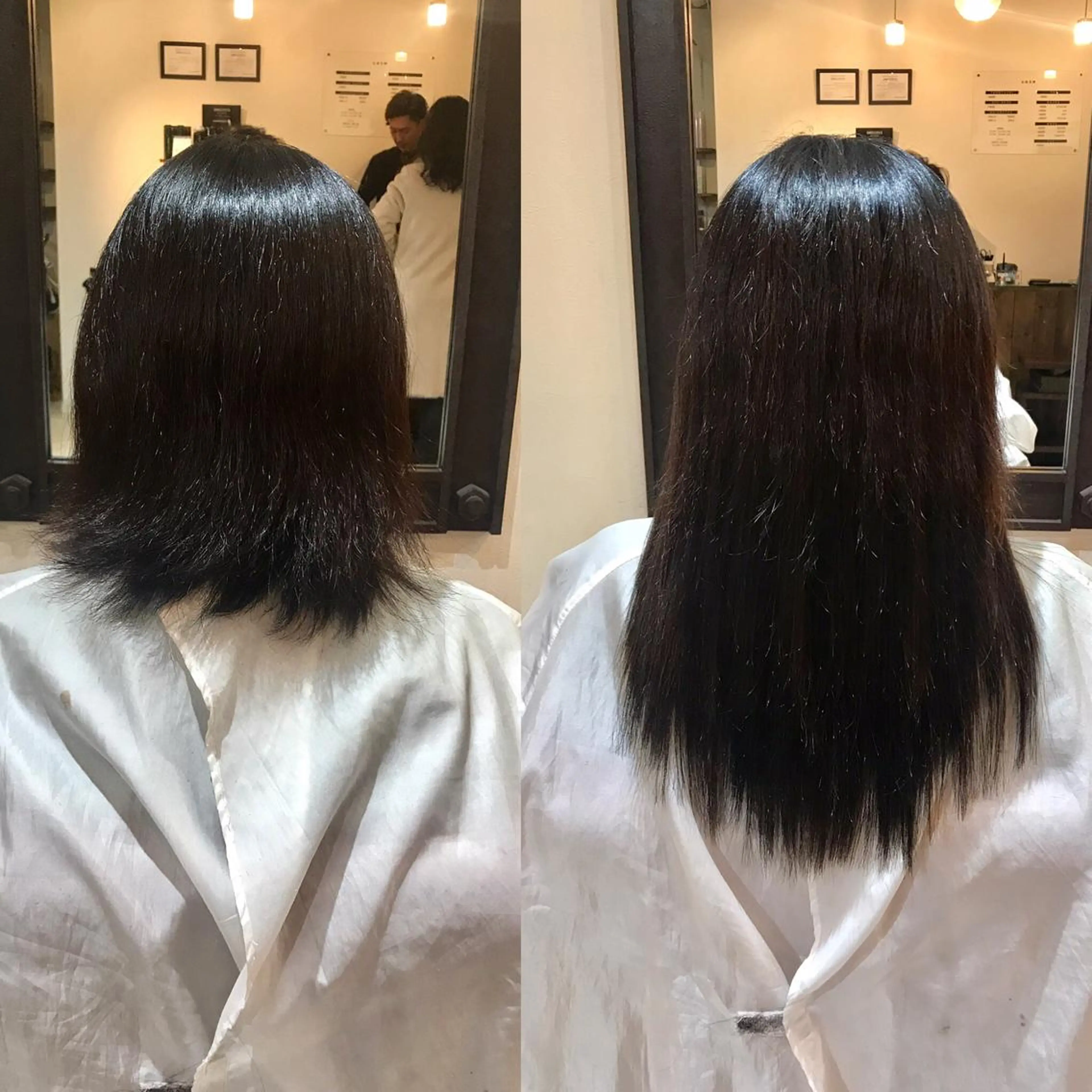 ショート ボブ エクステ カット エクステ Orque 伊藤丈晴のヘアスタイル