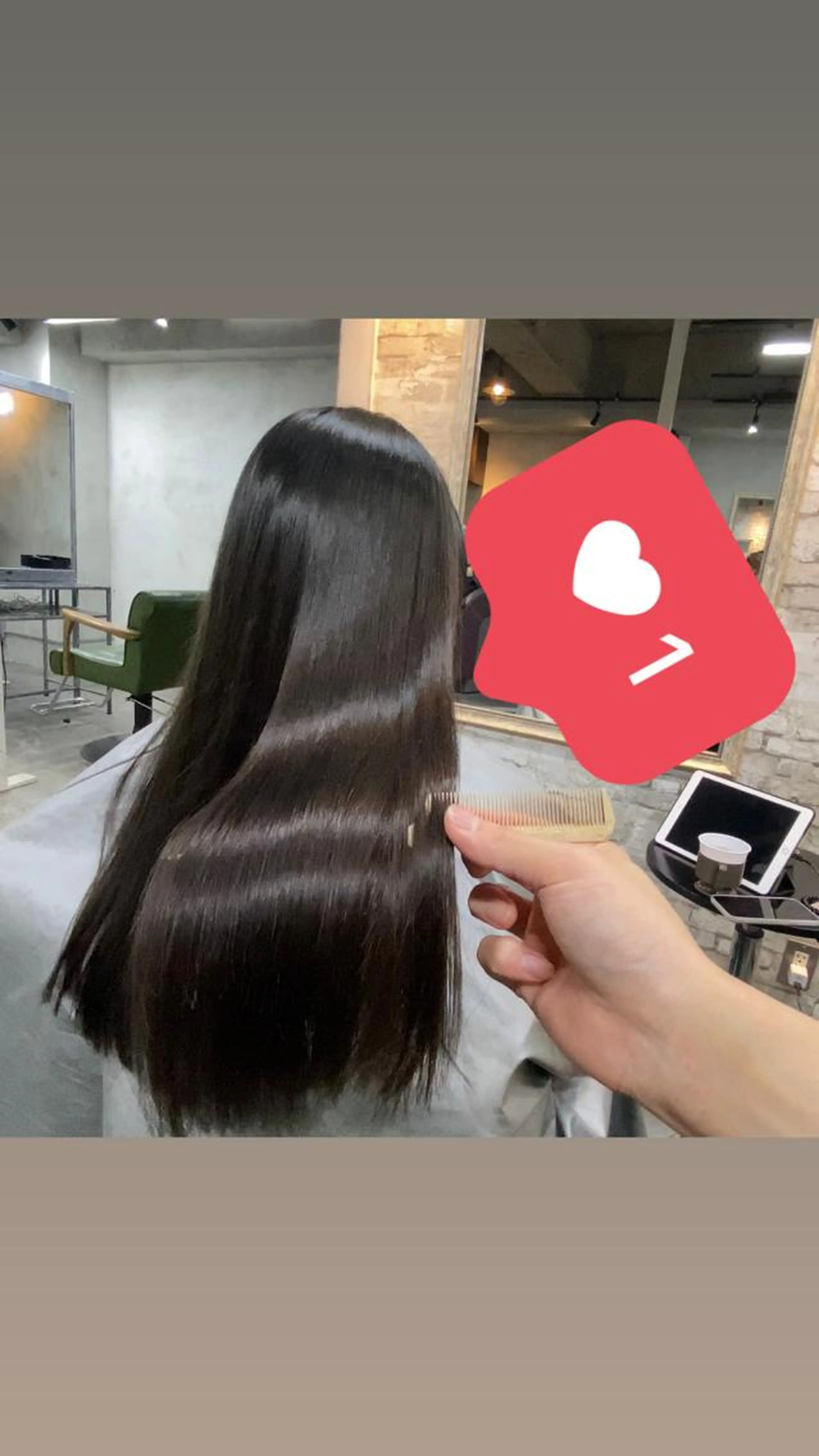 【minimo限定特価】ブリーチしててもできる酸性縮毛矯正の写真