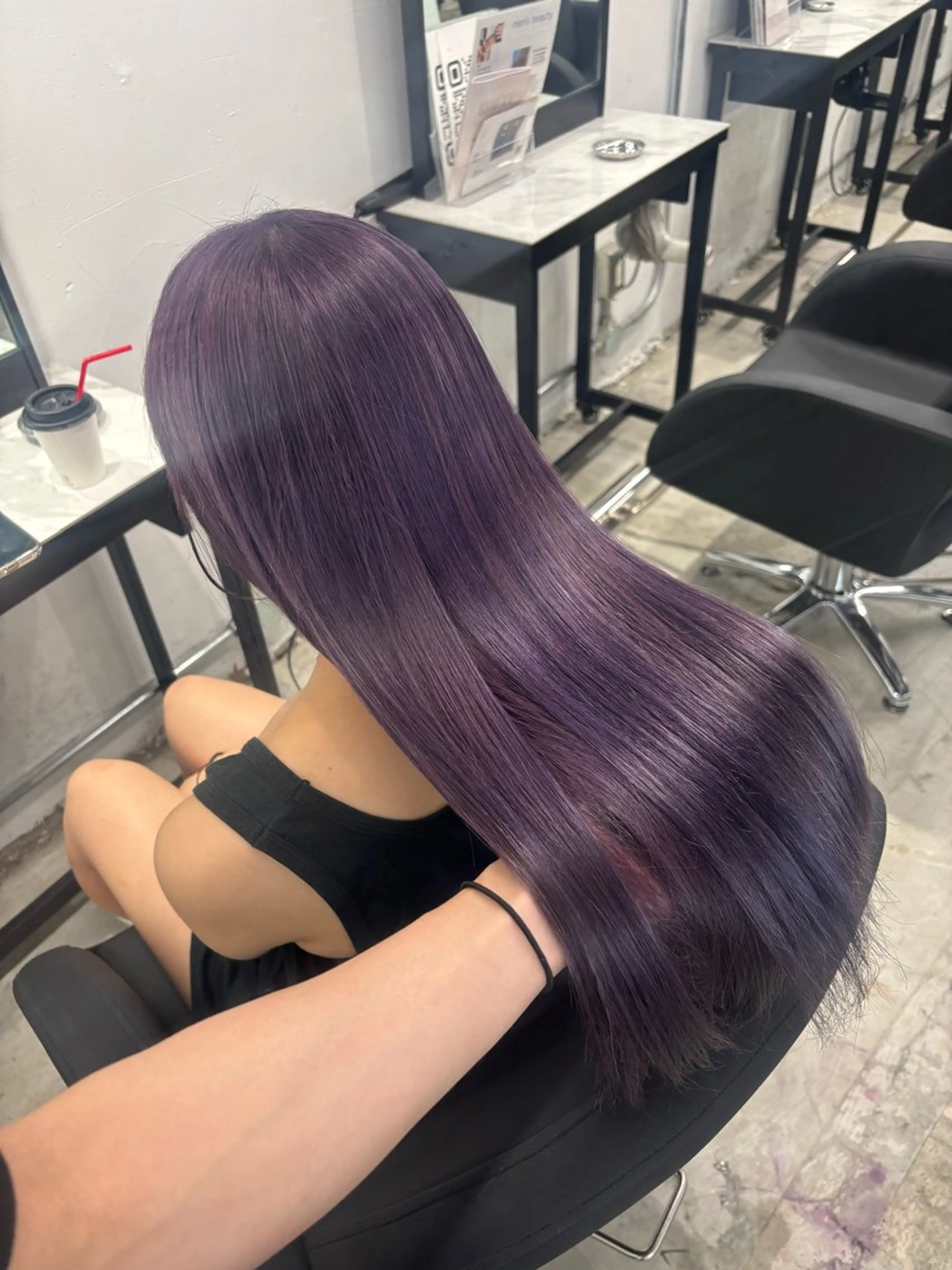 ロング カラー ヘアカラー 福岡美容室【pia】 タイヘイのヘアスタイル