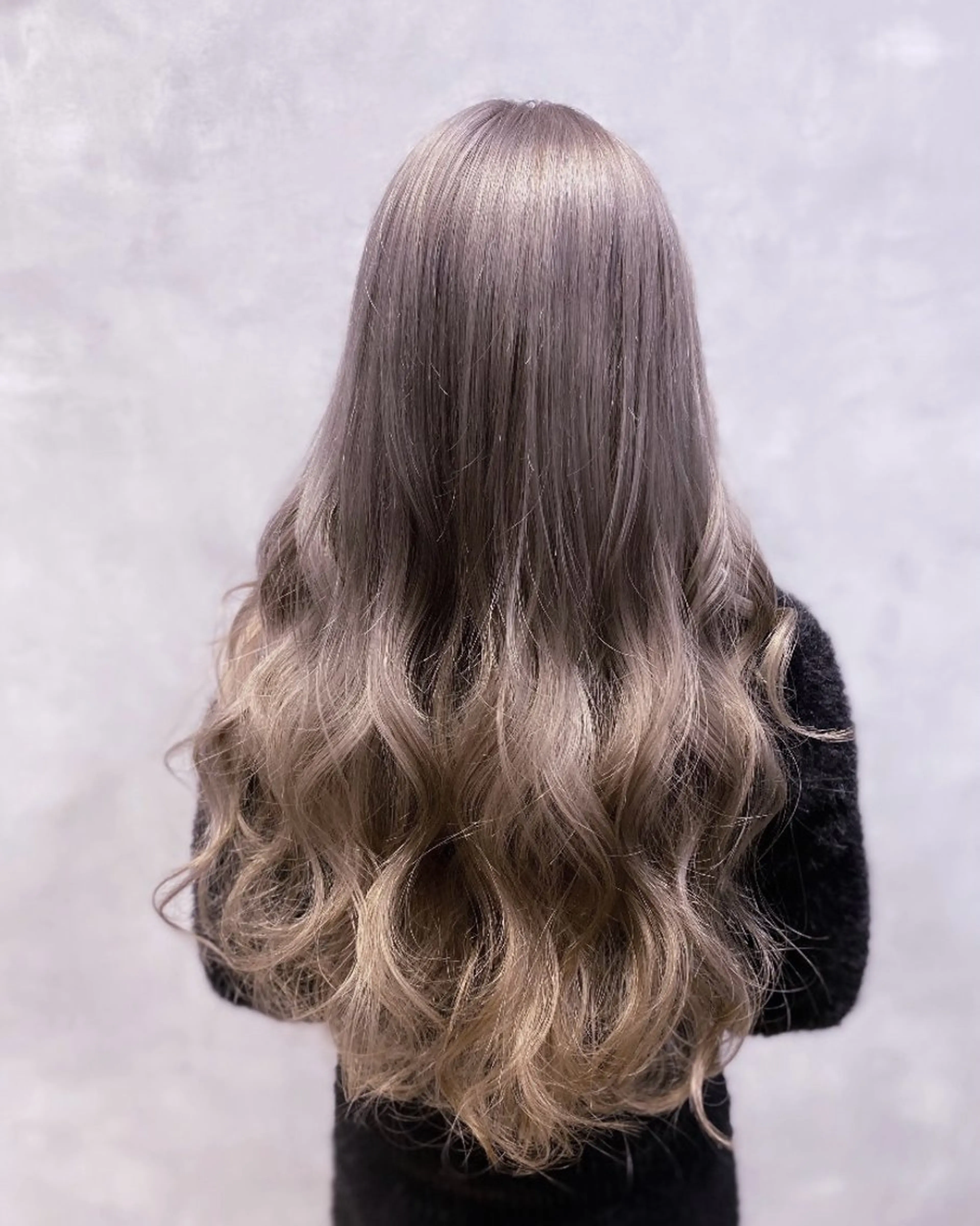 ロング プルエクステ シールエクステ エクステ 顔周りカット ヘアカラー トリートメント Fi-Ne 八戸のヘアスタイル