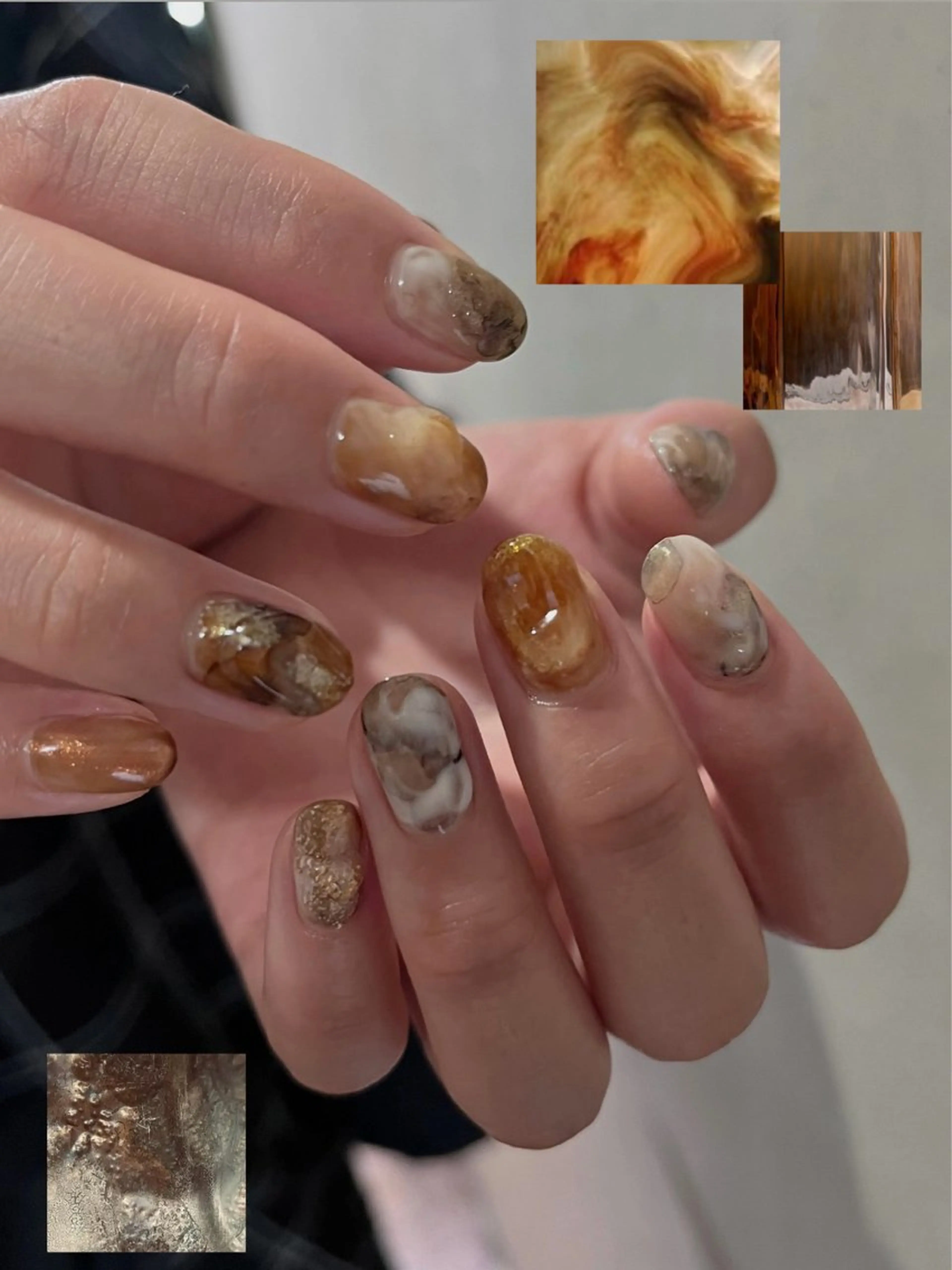 ネイル ハンドネイル paragel /a k i n aのネイルデザイン