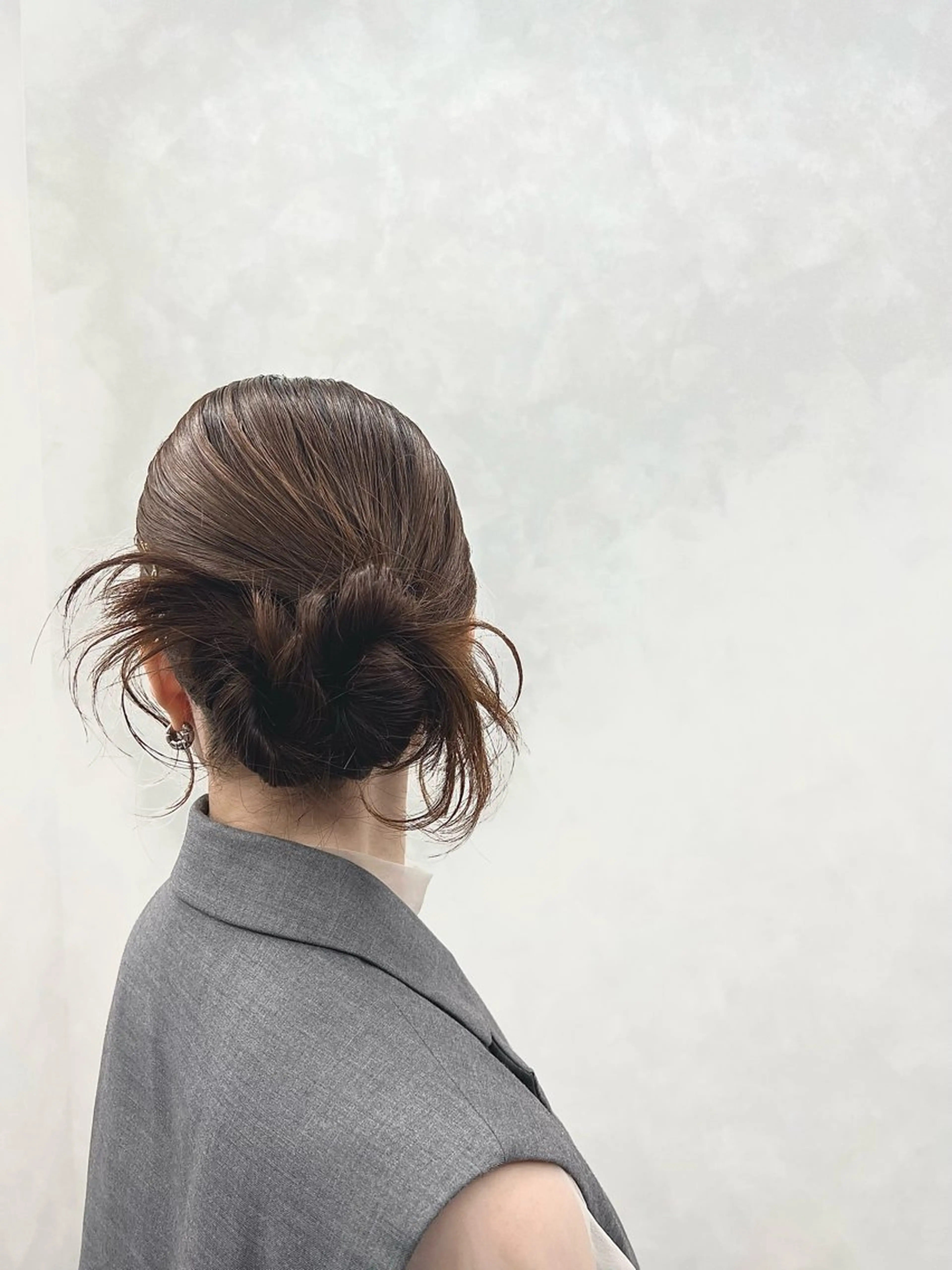 ミディアム ヘアアレンジ ヘアセット 🎨カラー満足度 500%💫ヅル💫のヘアスタイル