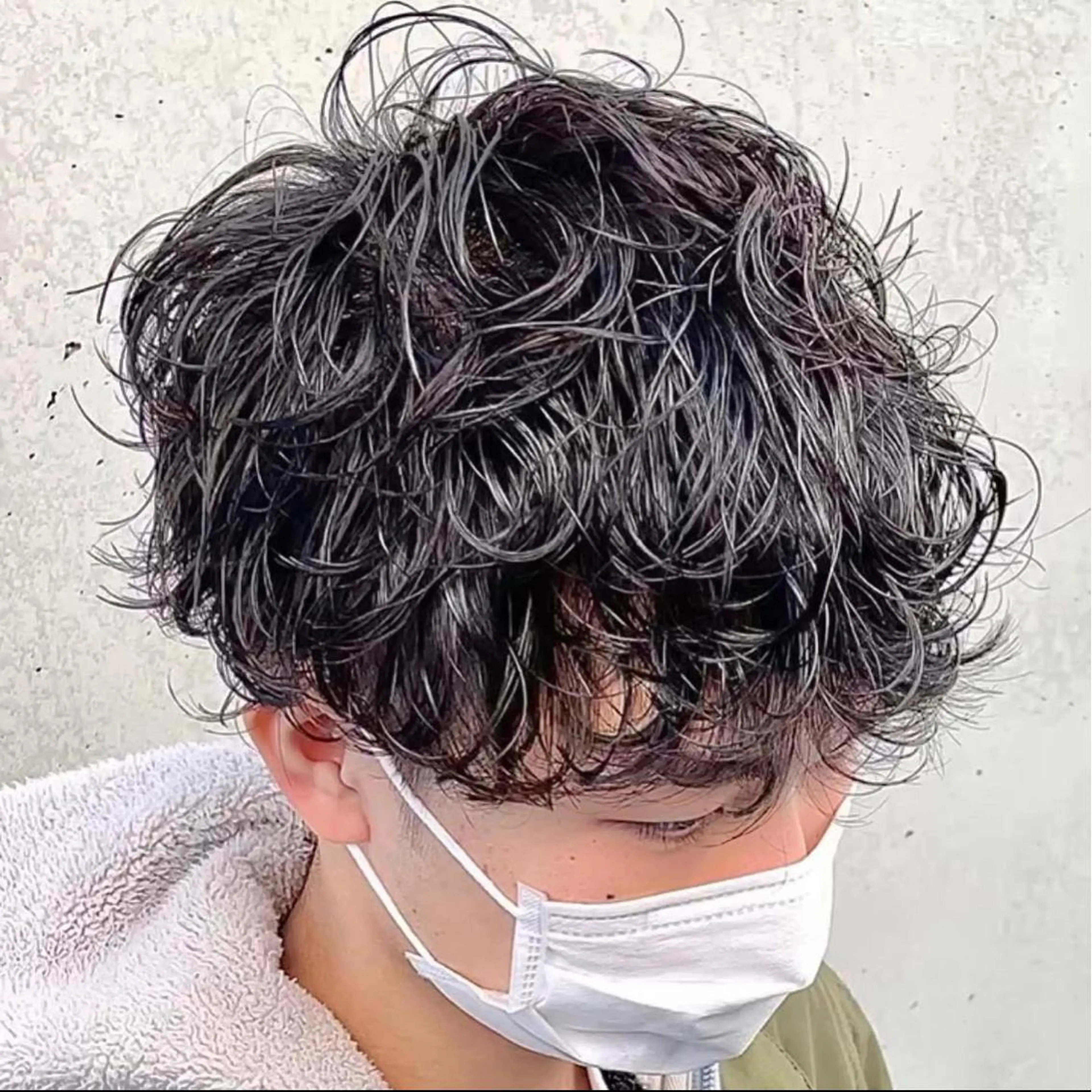 パーマ メンズ カット パーマ メンズパーマ/新宿/ サイカショウイチのヘアスタイル