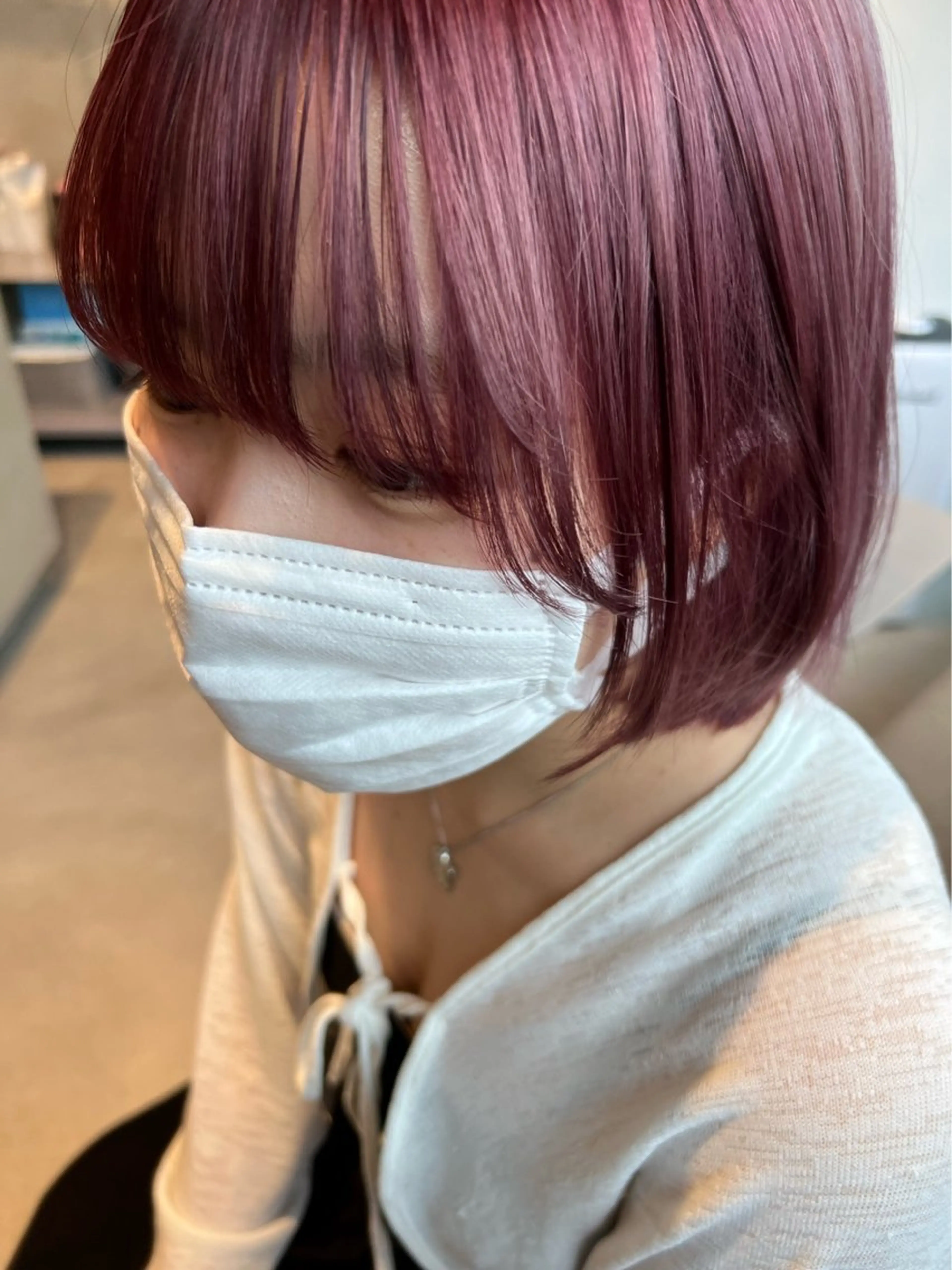 ショート カラー ヘアカラー トリートメント 🌐👽フクイ キララ🌎💎のヘアスタイル