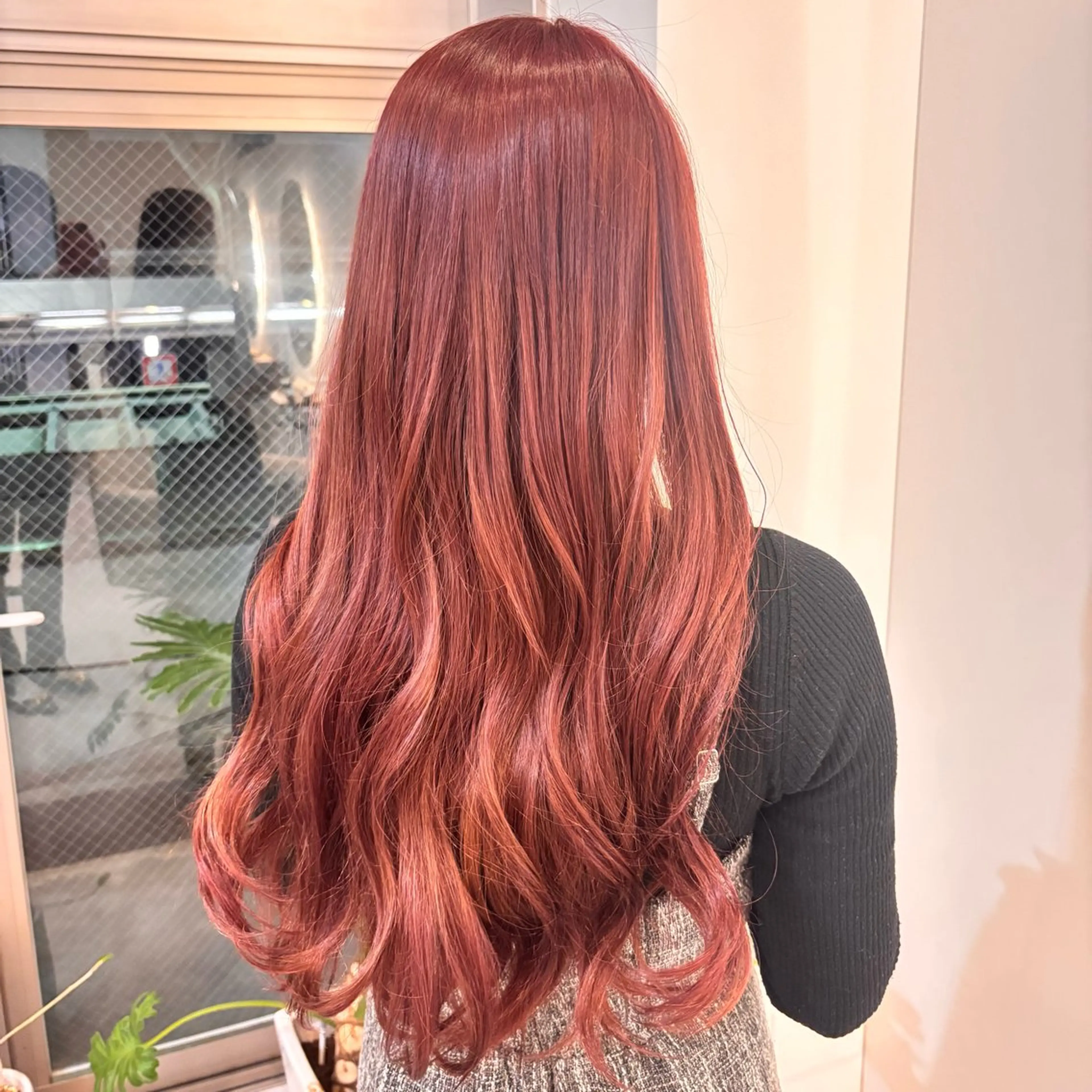 ロング ヘアカラー lor.kyoto 奥村みゆきのヘアスタイル