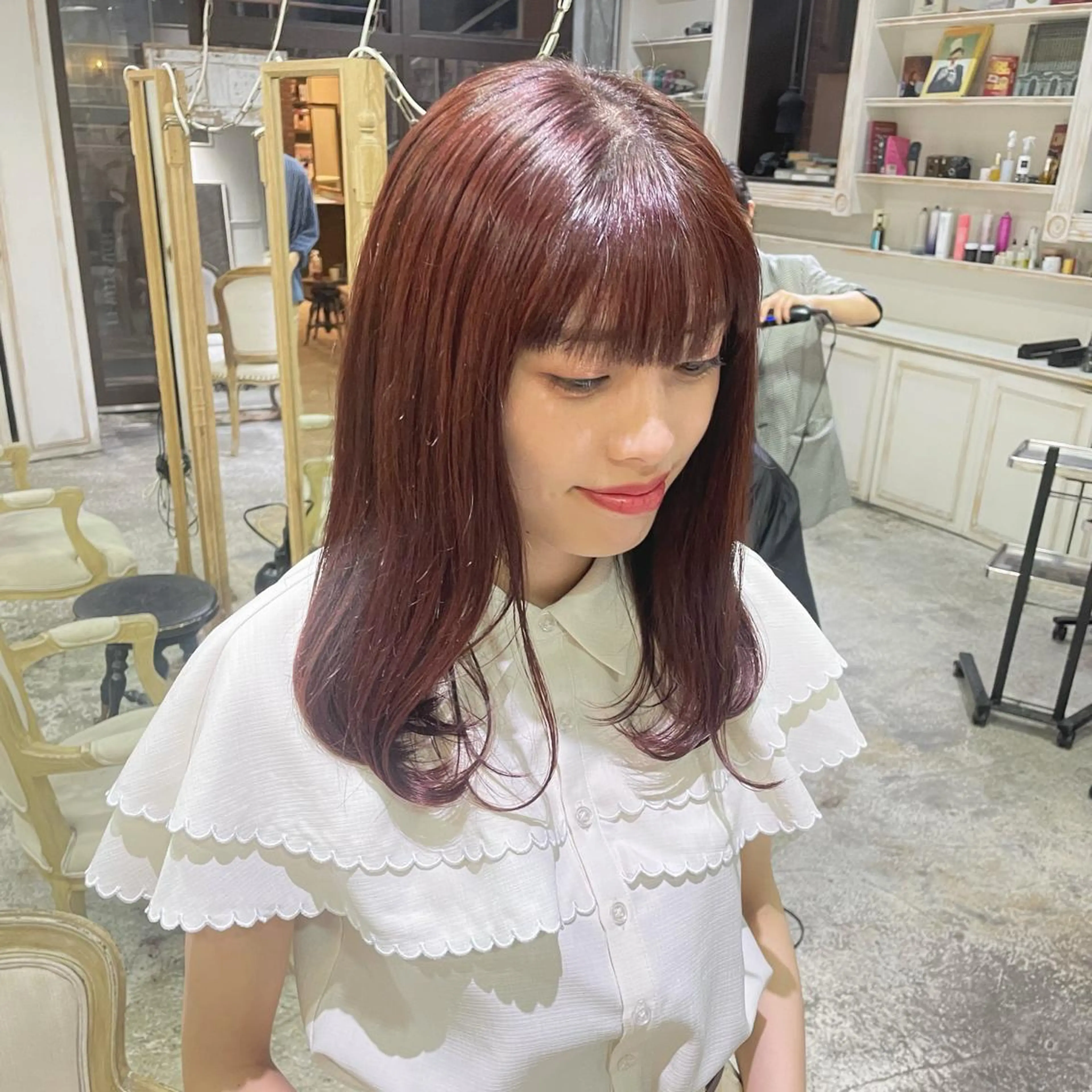 カラー ヘアカラー トリートメント 🎀世界一可愛い ガーリーヘア🎀ゆかのヘアスタイル