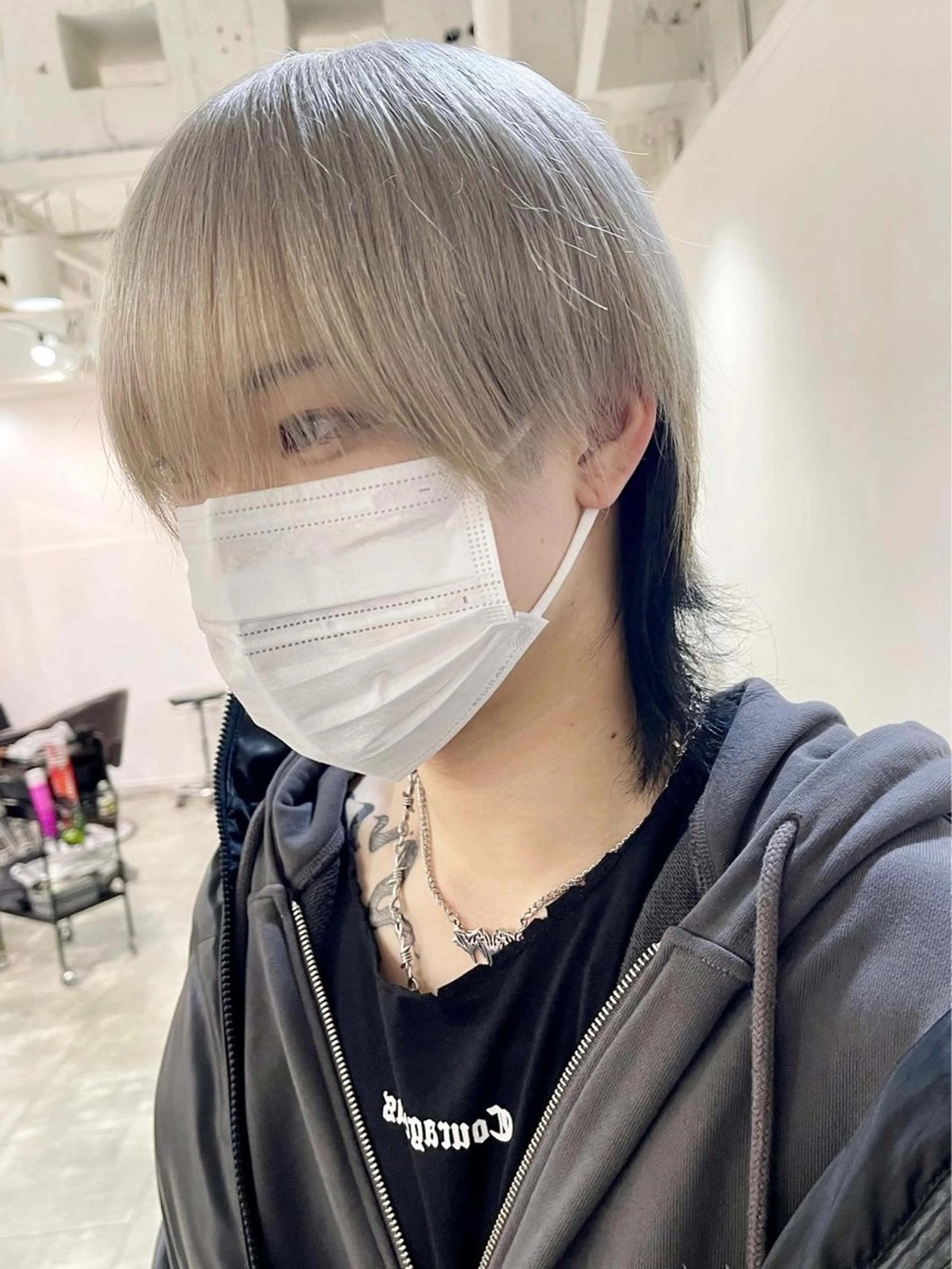 カラー メンズ 【バレイヤージュ】 kentoのヘアスタイル